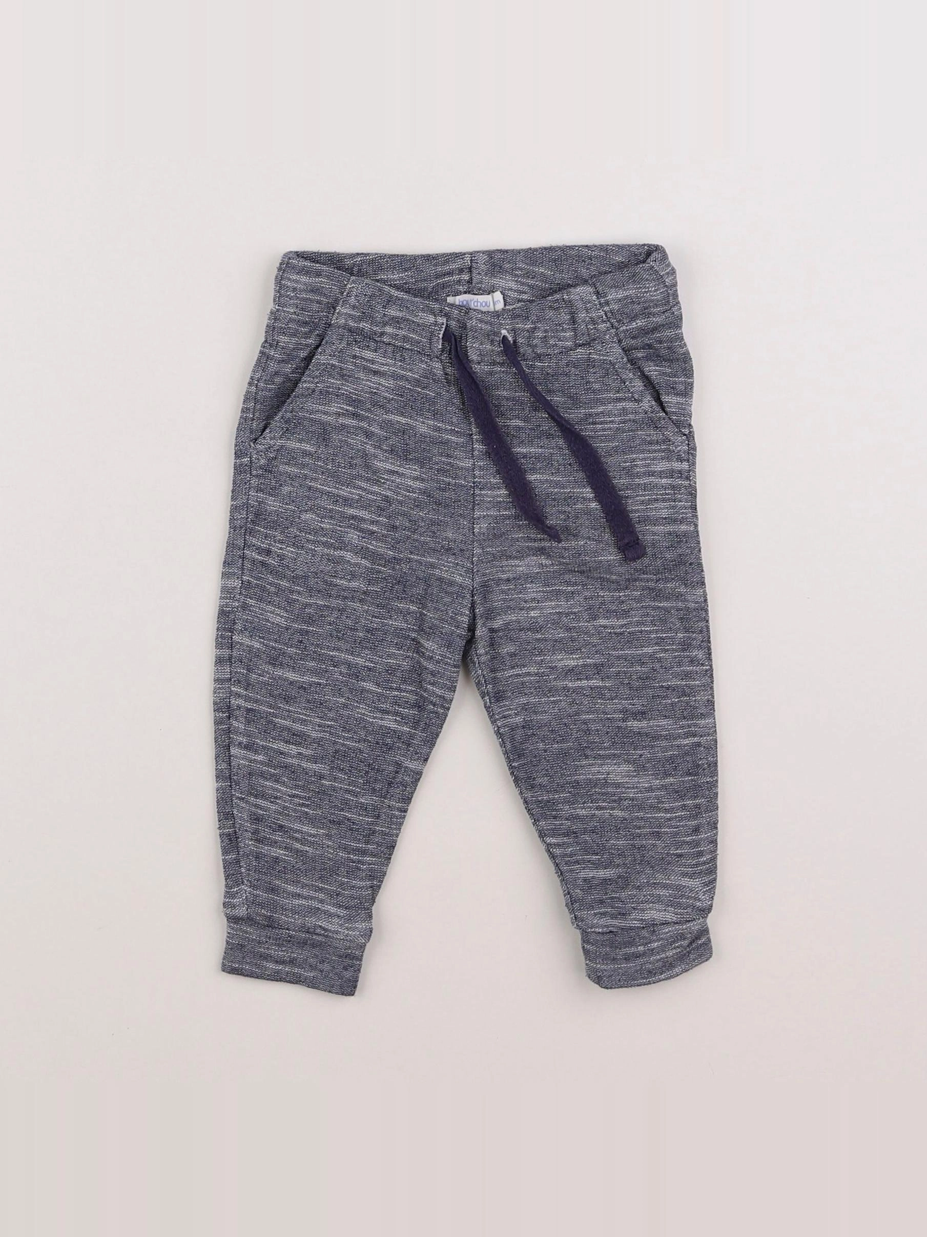 Boutchou - jogging bleu - 6 mois