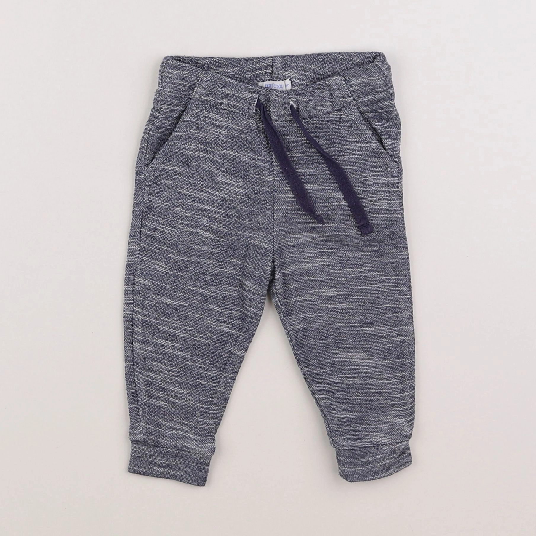 Boutchou - jogging bleu - 6 mois