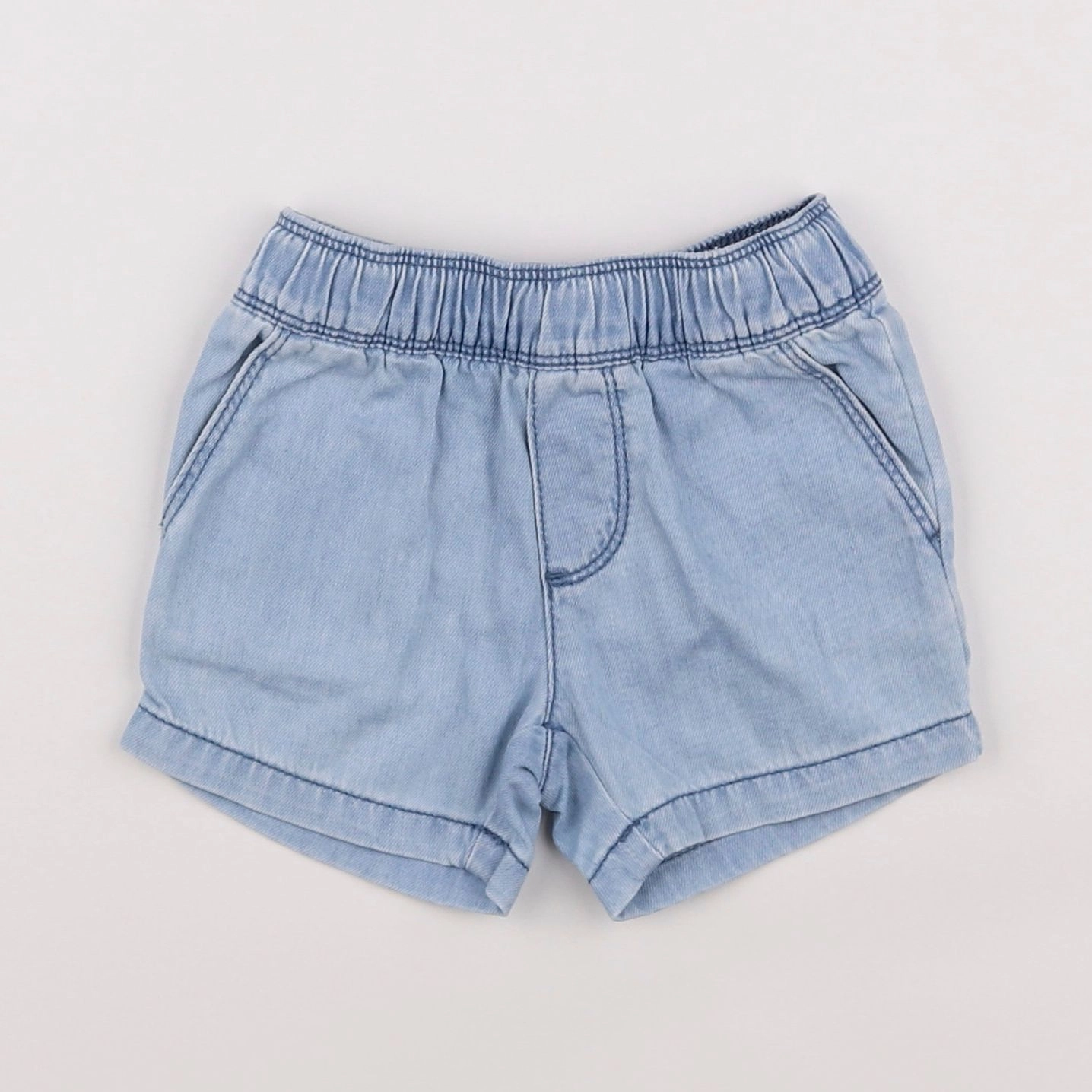 Jacadi - short bleu - 6 mois
