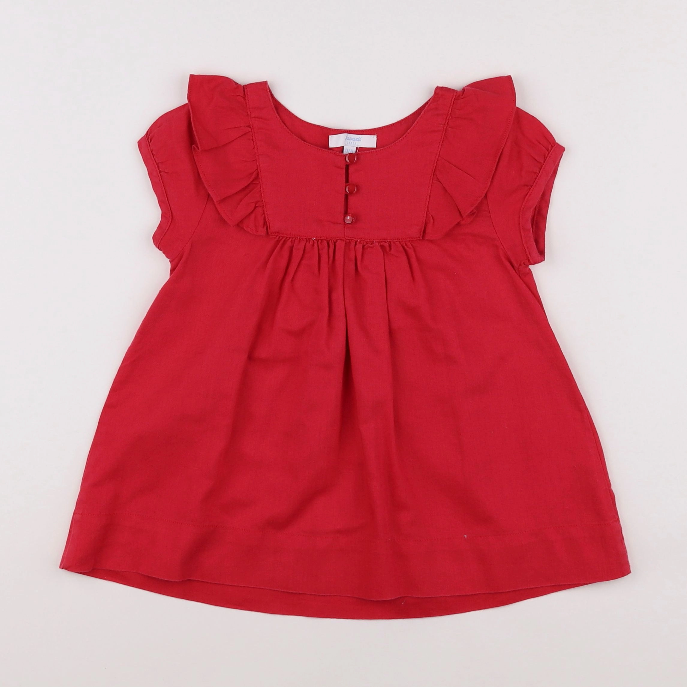 Jacadi - blouse rose - 7 ans