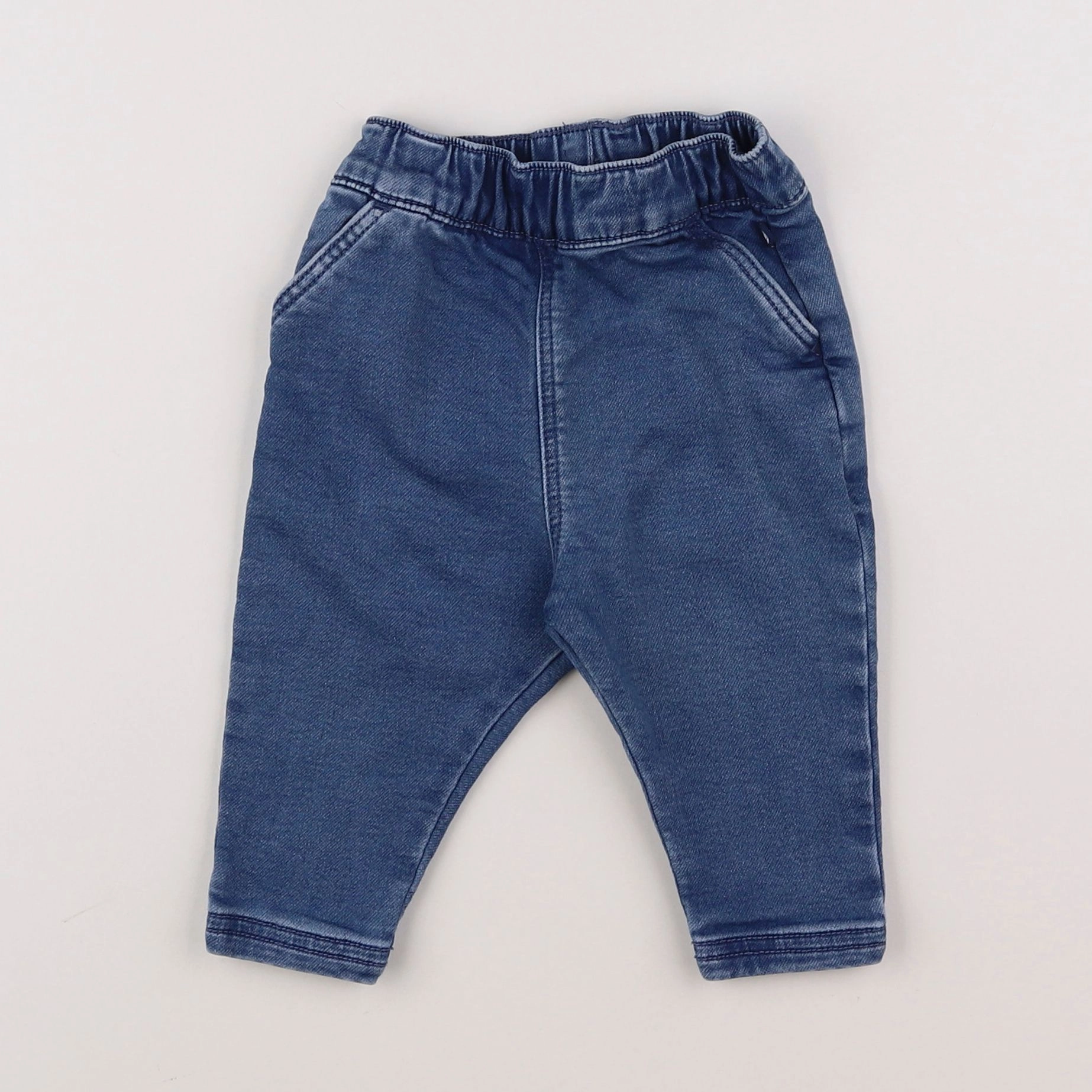 Petit Bateau - jean bleu - 6 mois