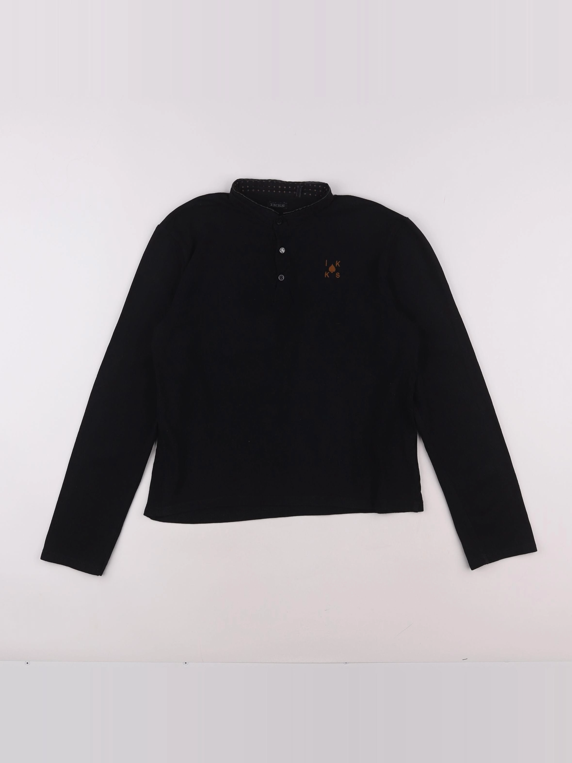 IKKS - polo noir - 12 ans