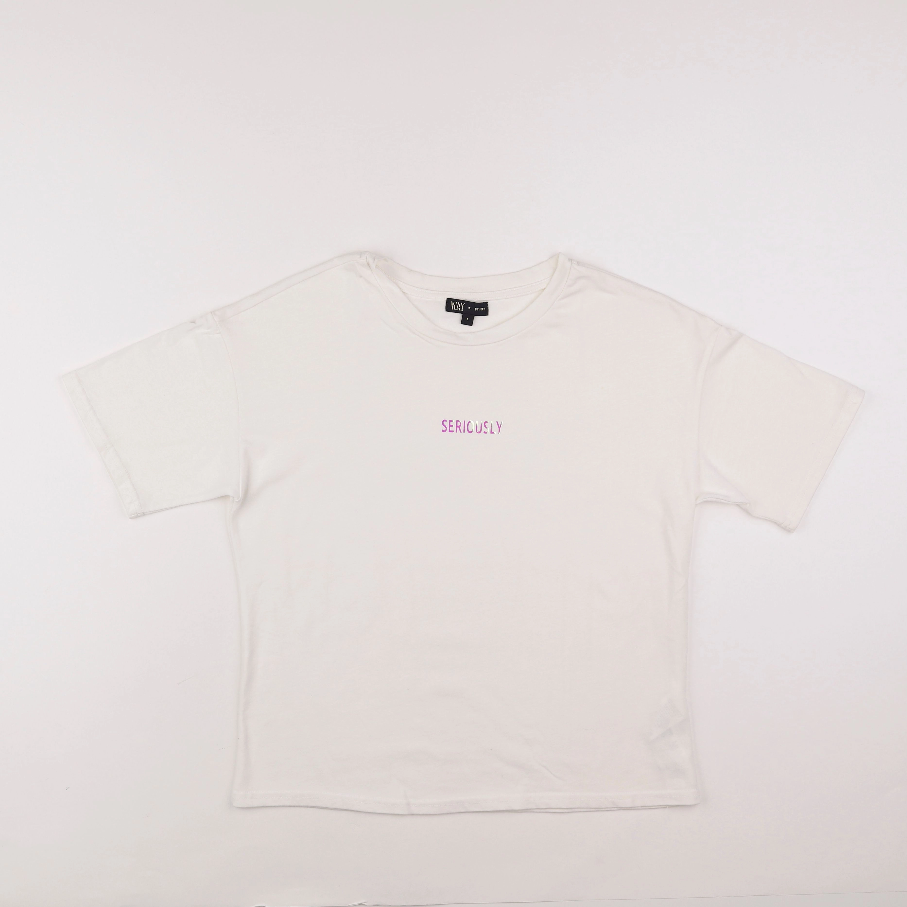 IKKS - tee-shirt blanc - 16 ans