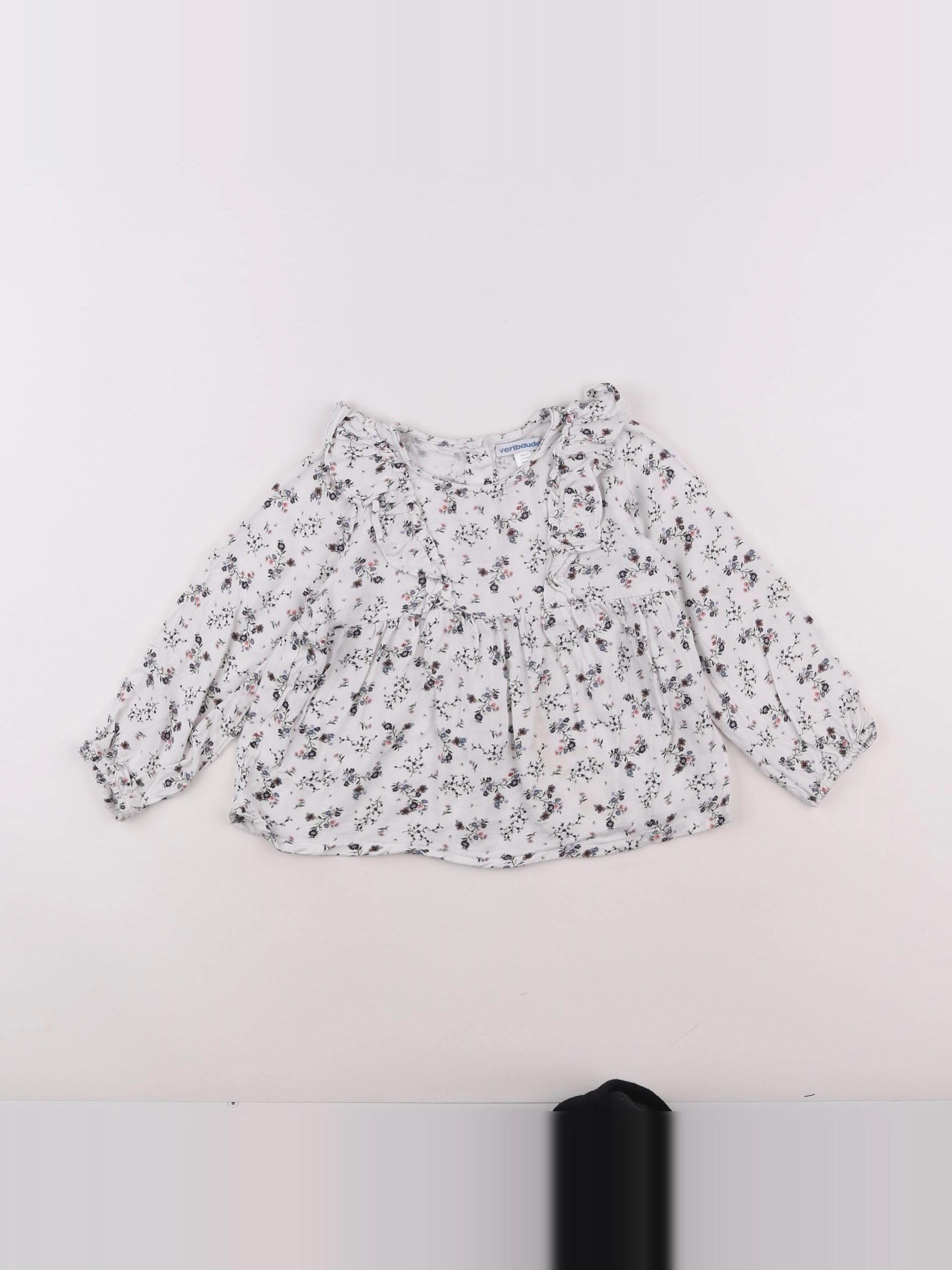 Vertbaudet - blouse blanc - 2 ans