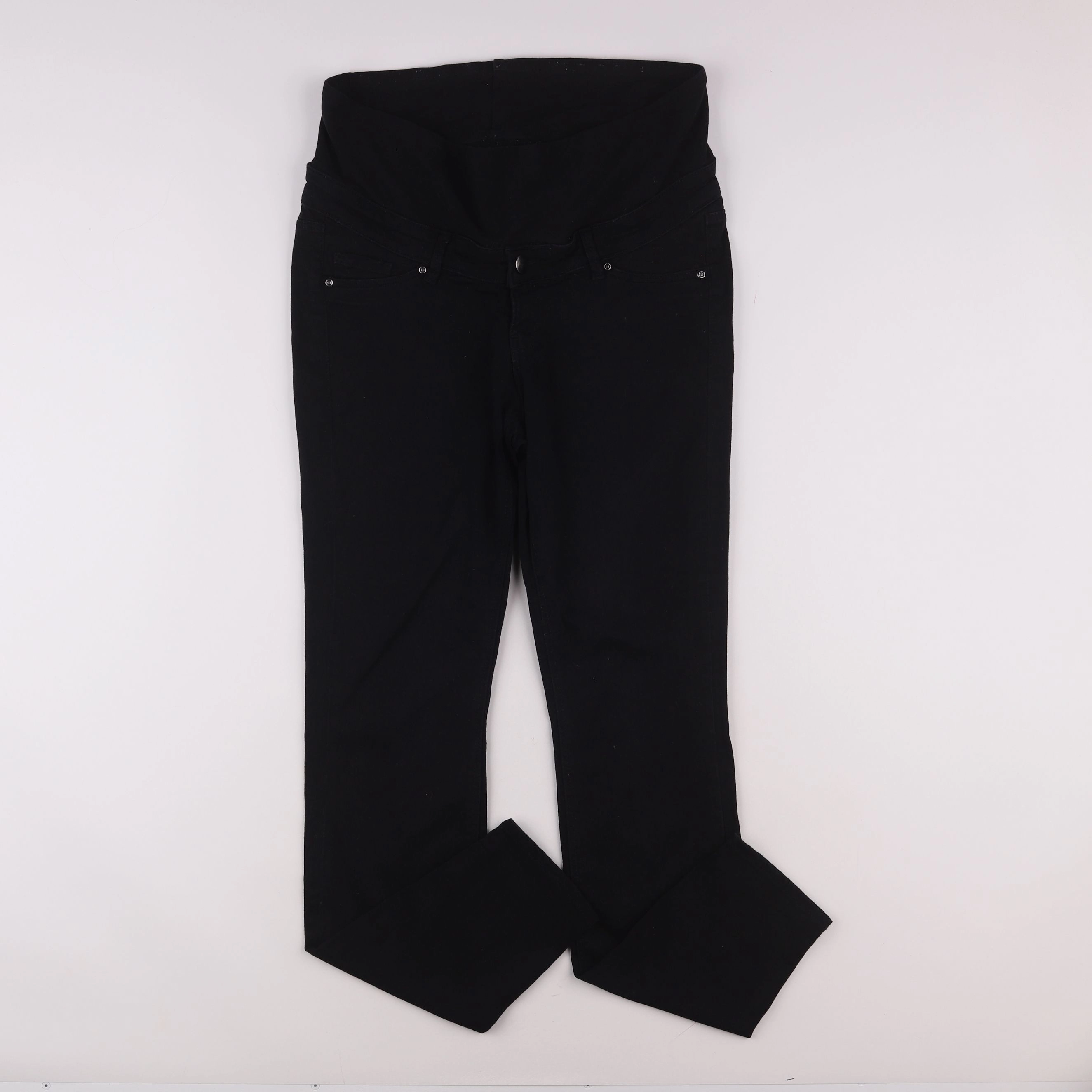 H&M - jean grossesse noir - 38