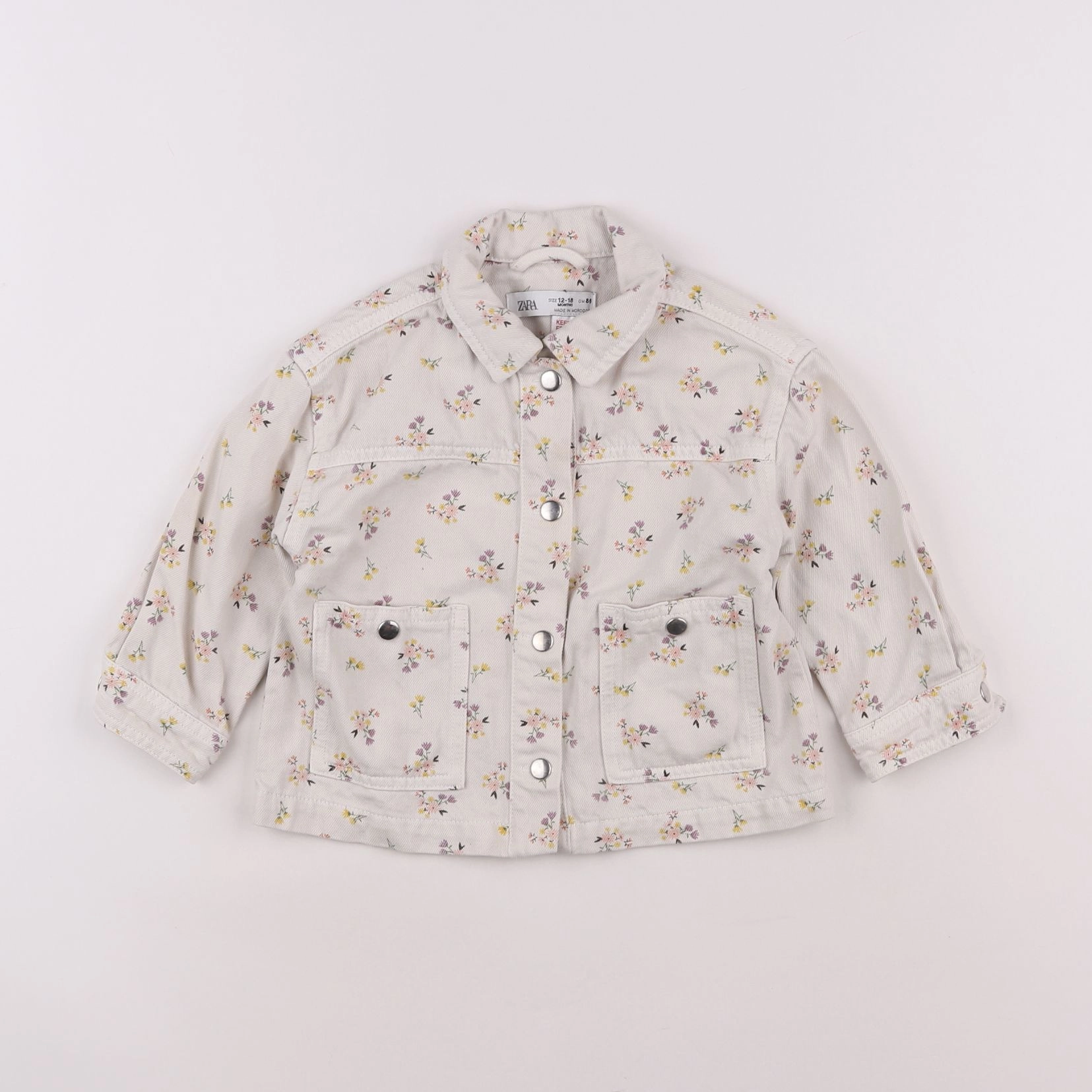 Zara - veste beige - 12/18 mois