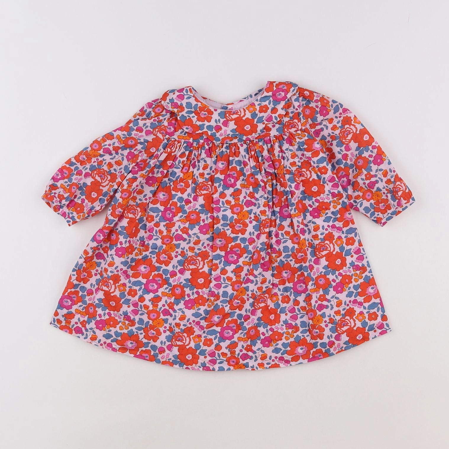 Jacadi - robe liberty multicolore - 6 mois