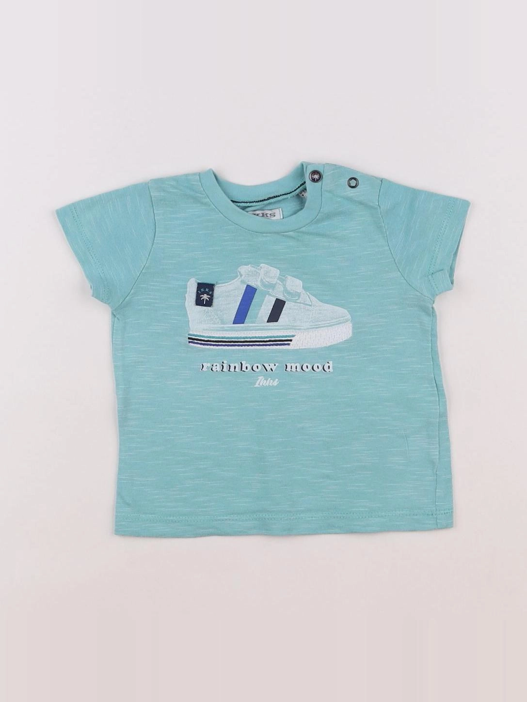 IKKS - tee-shirt bleu - 6 mois