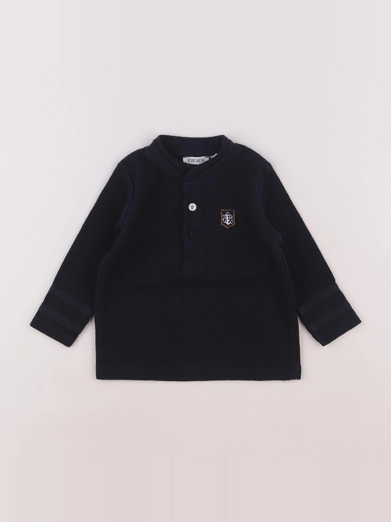 IKKS - polo bleu - 6 mois