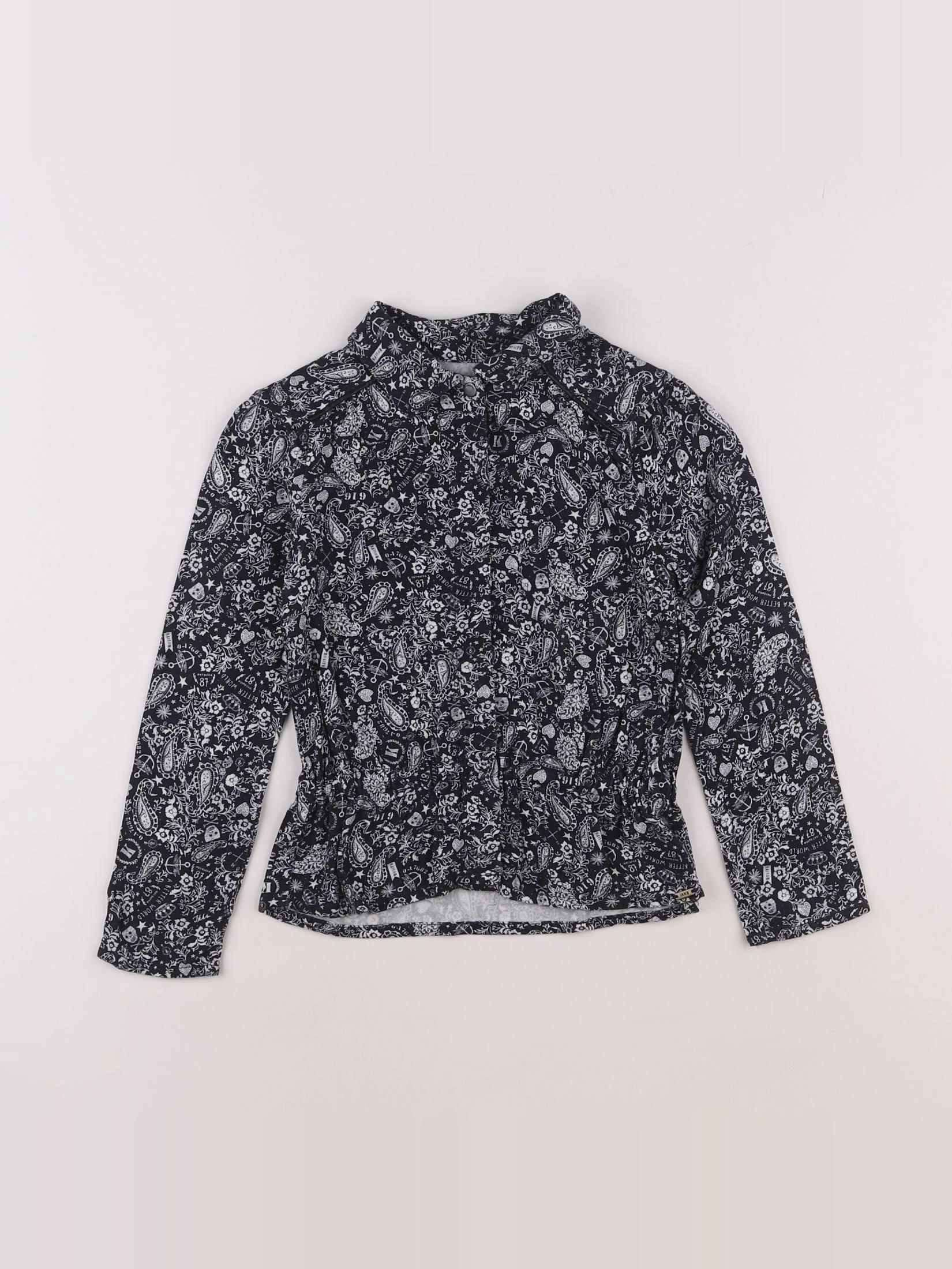 IKKS - chemise noir - 4 ans