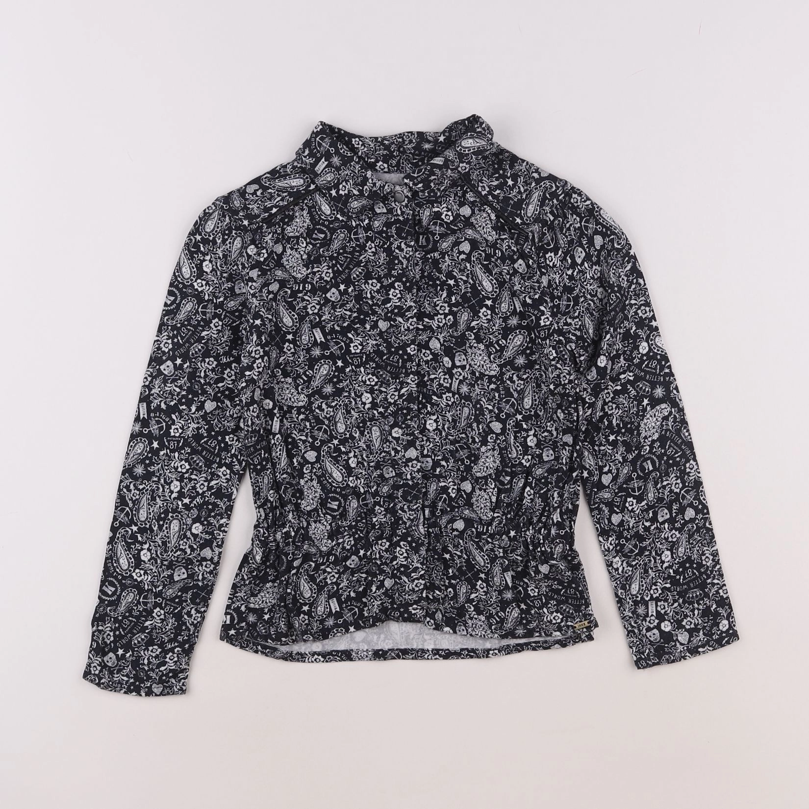 IKKS - chemise noir - 4 ans