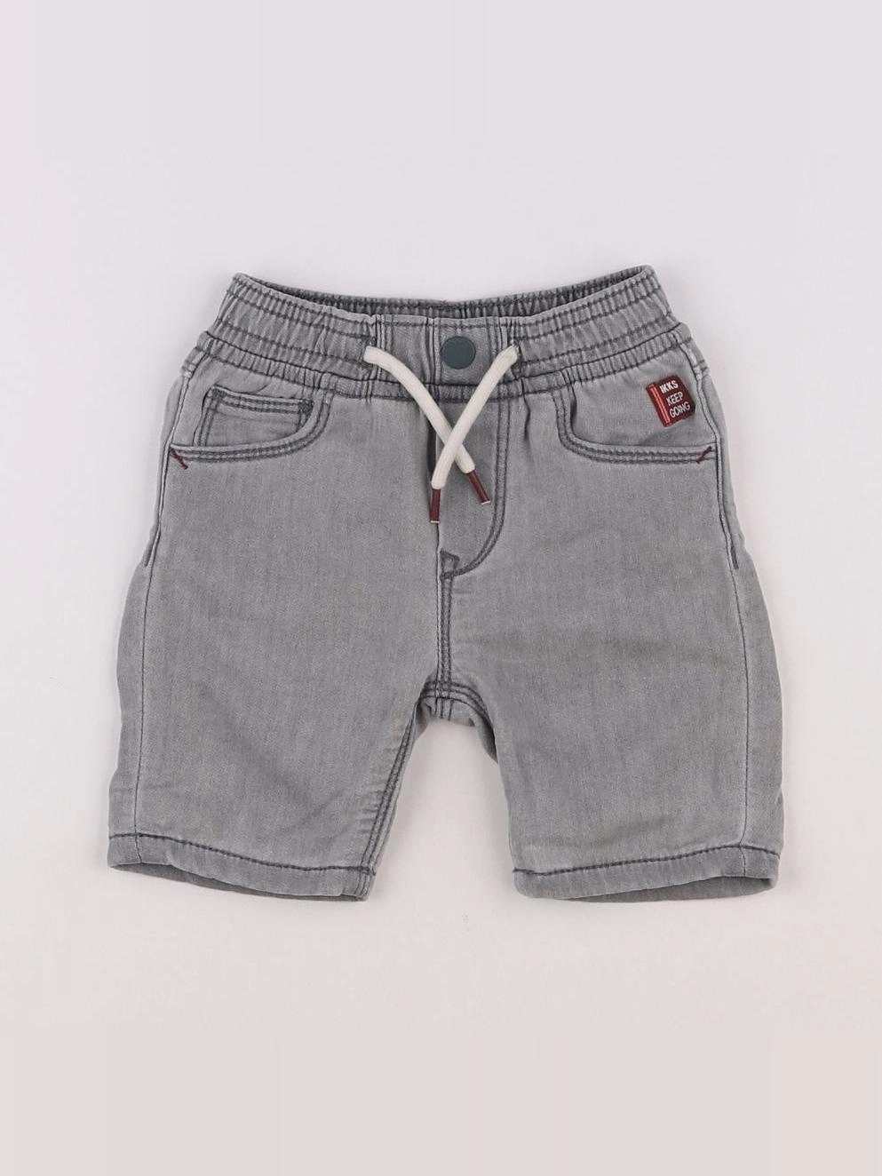 IKKS - short gris - 6 mois