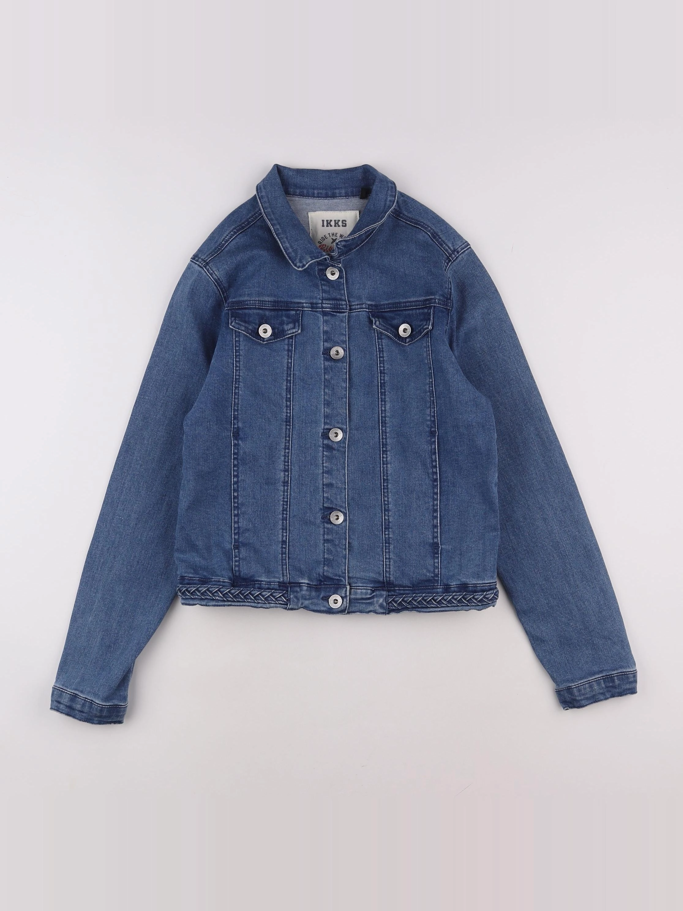 IKKS - veste bleu - 14 ans