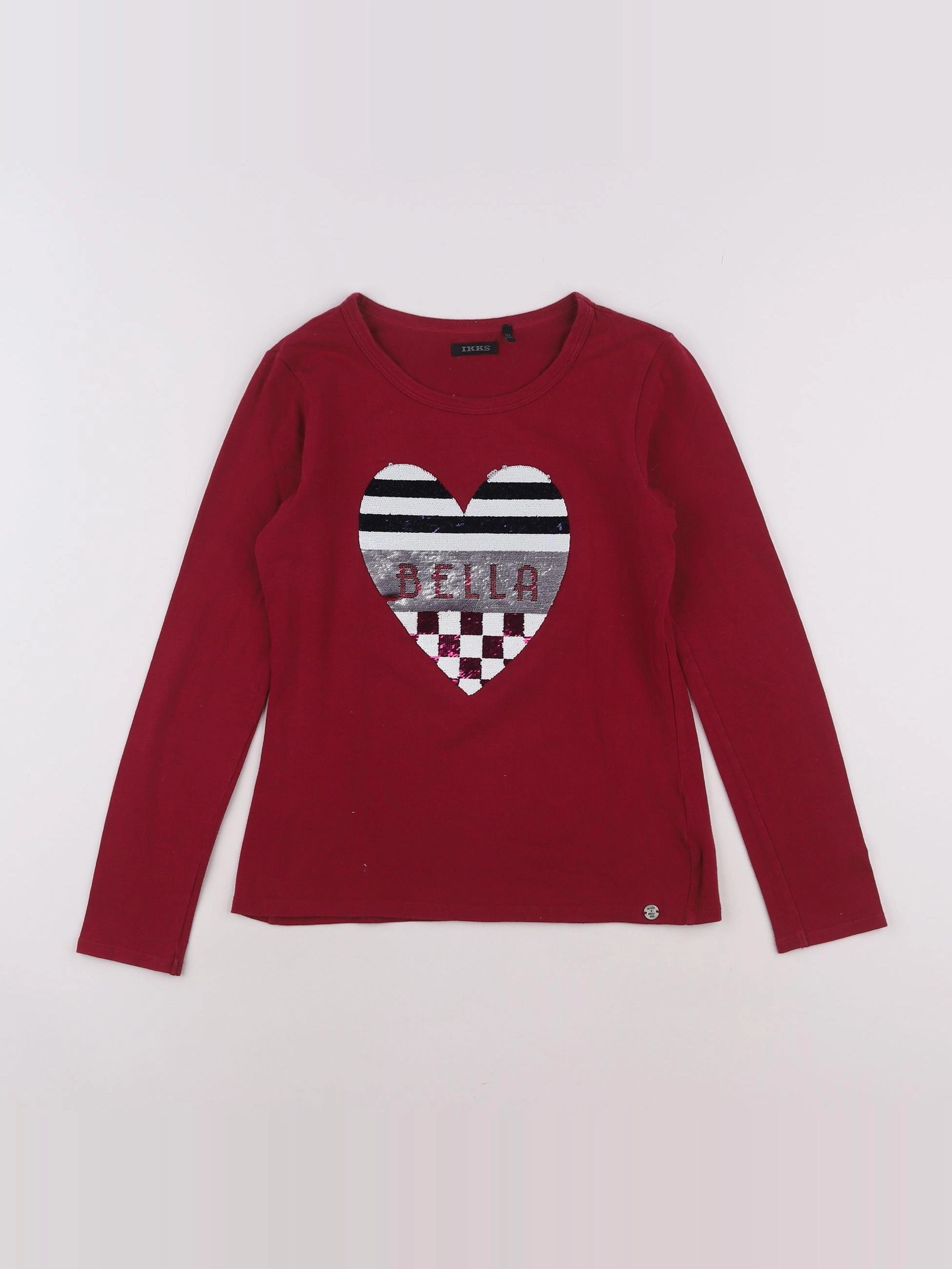 IKKS - tee-shirt rouge - 10 ans