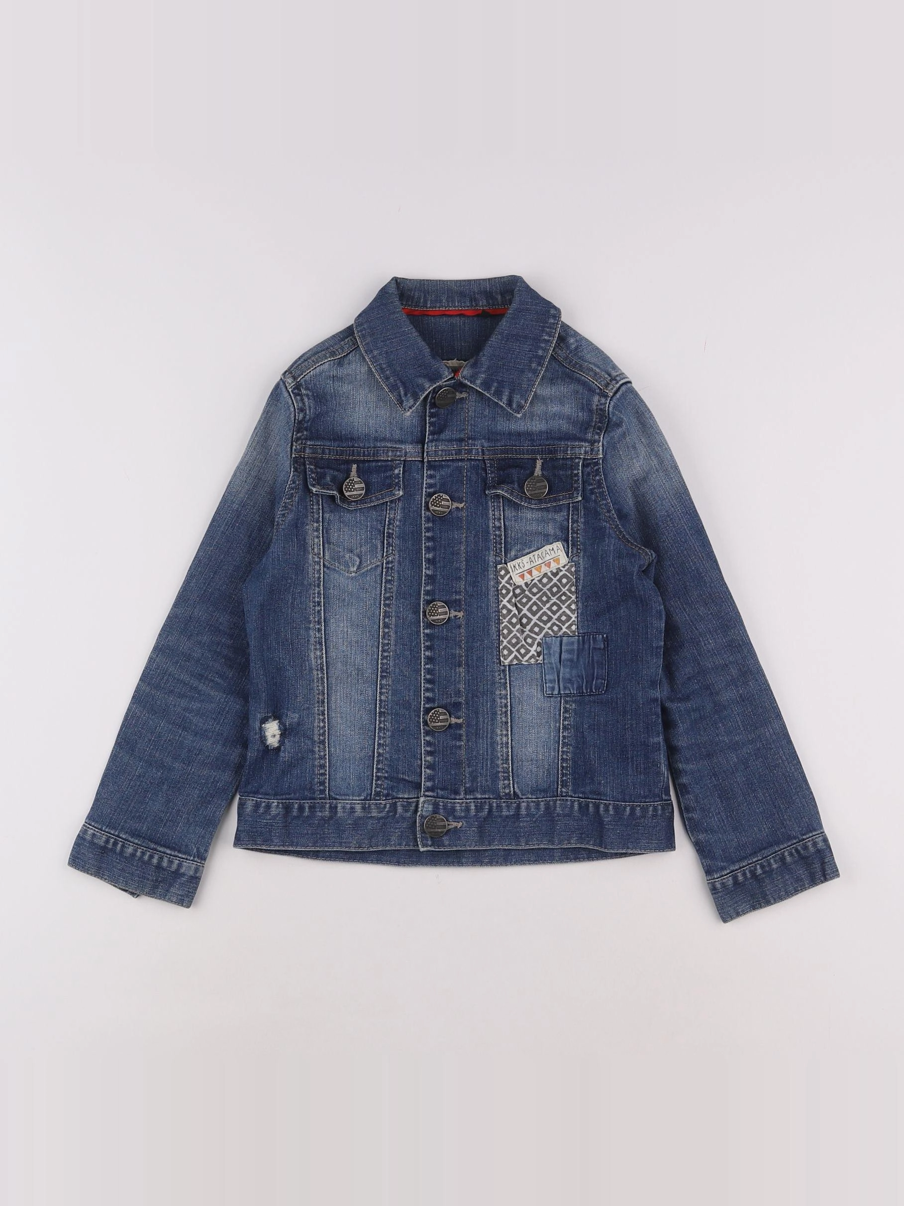 IKKS - veste bleu - 6 ans