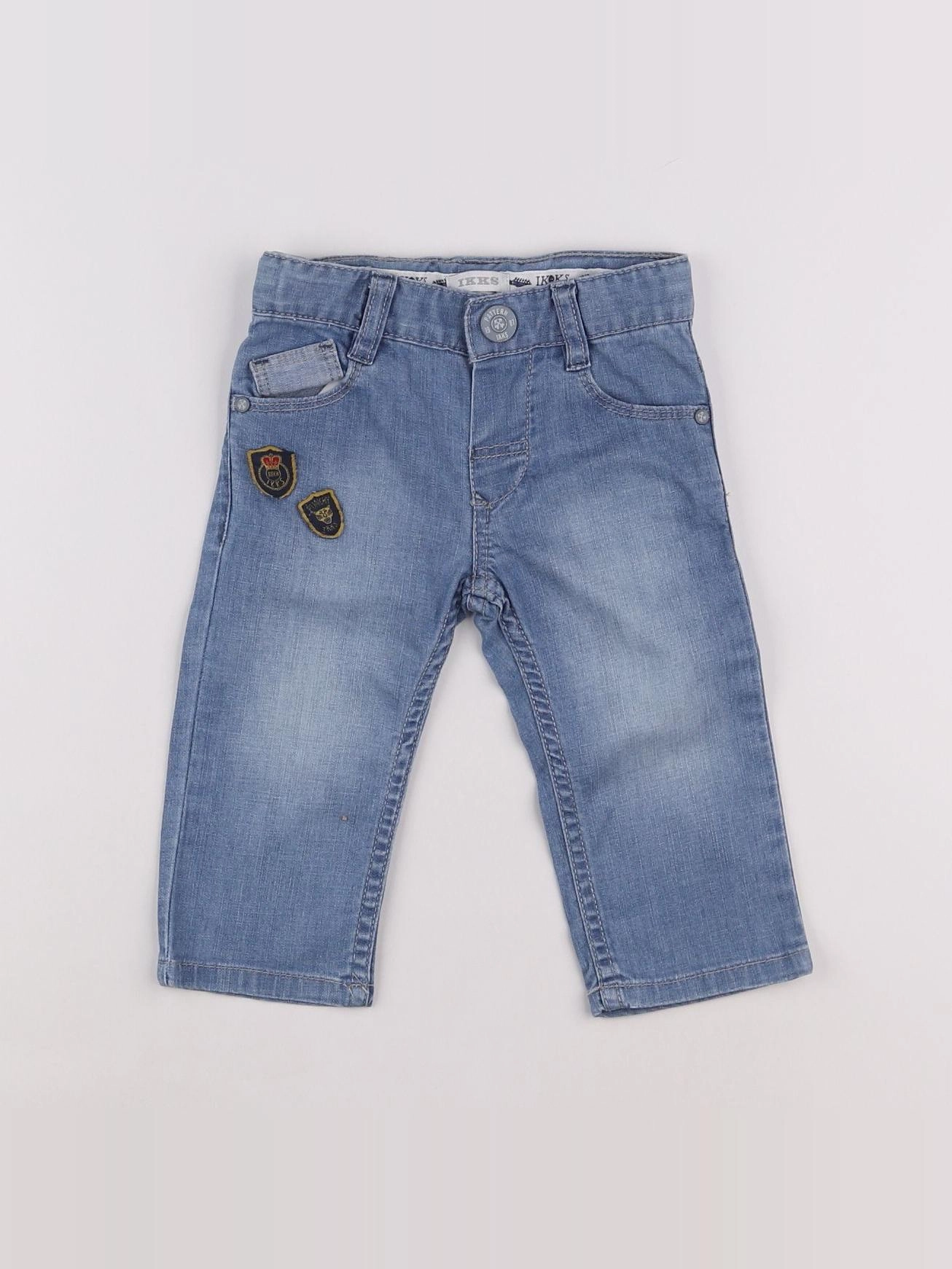 IKKS - jean bleu - 6 mois