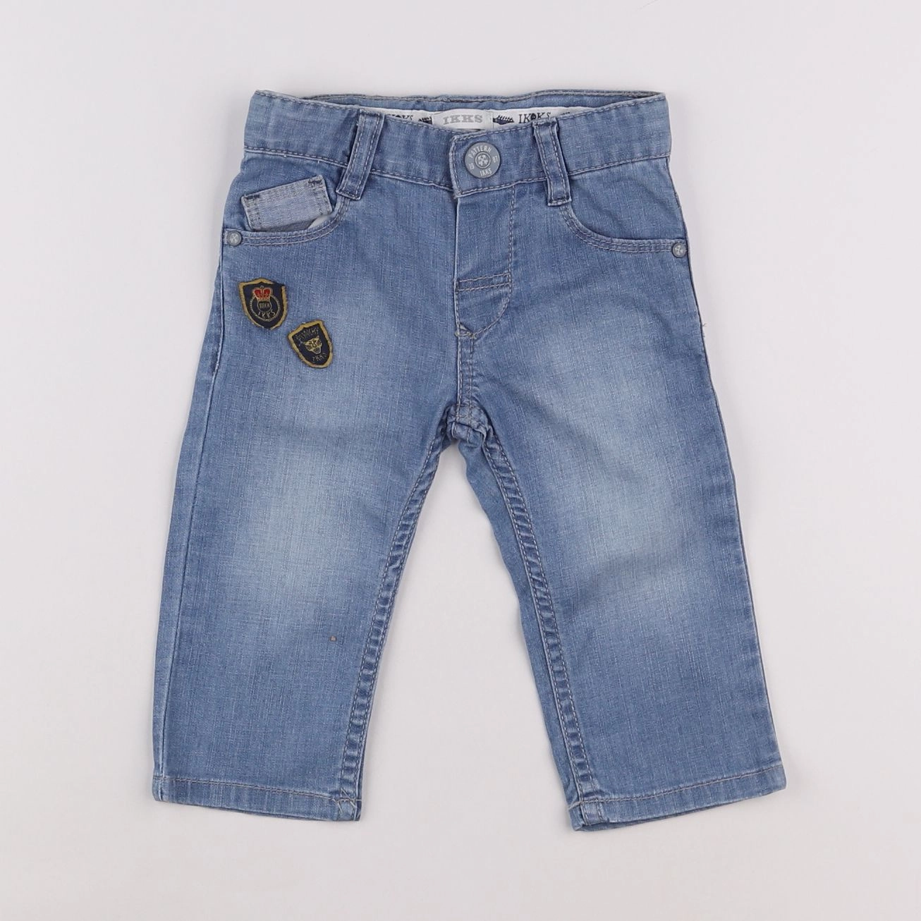 IKKS - jean bleu - 6 mois