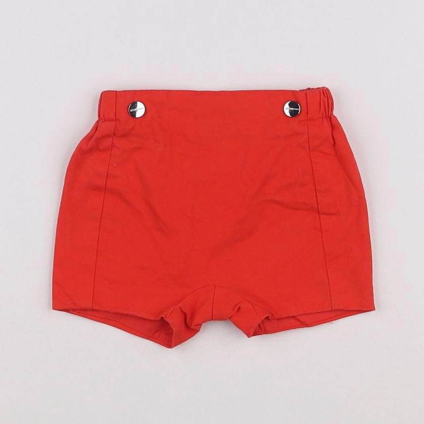 Jacadi - short rouge - 3 mois