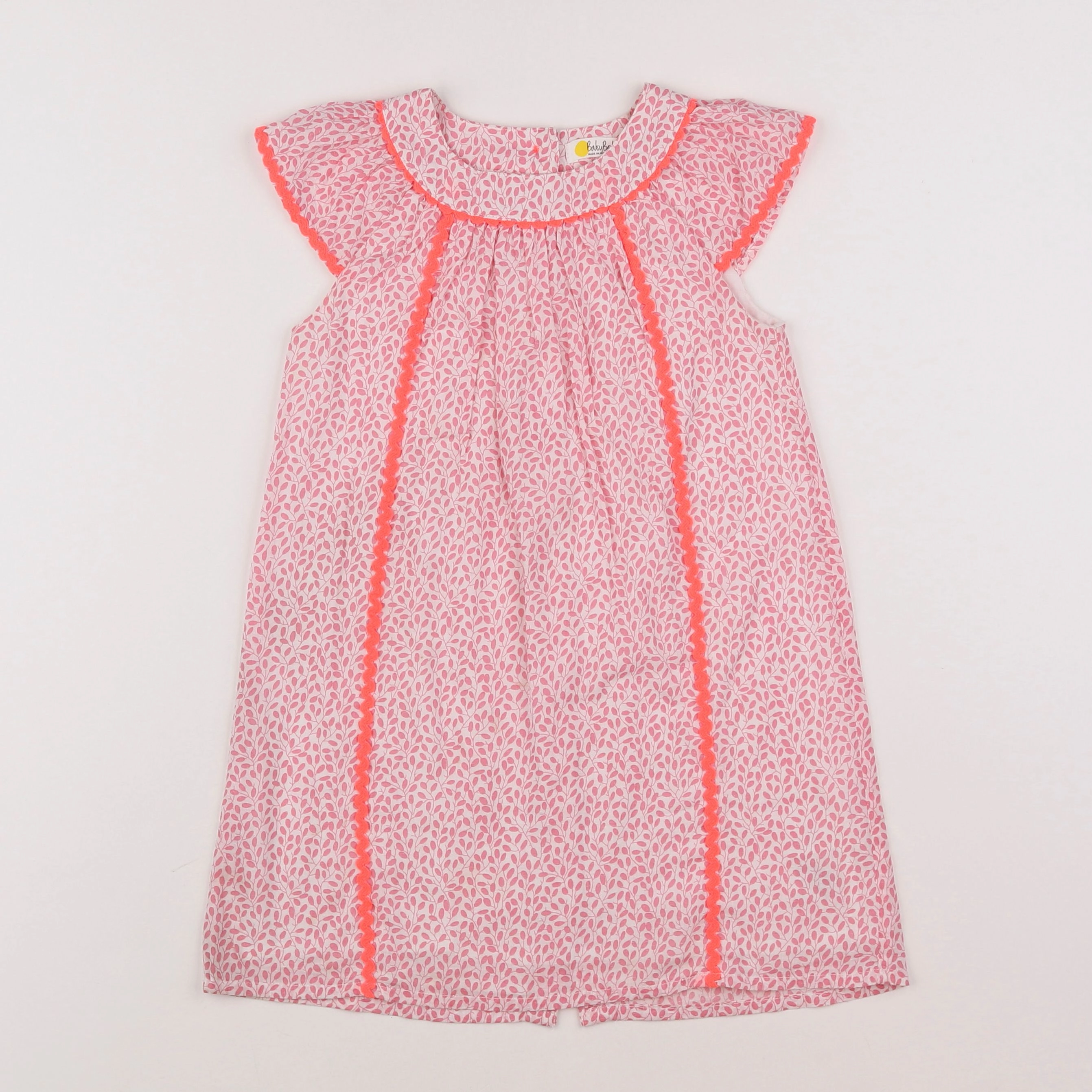 Baby Boden - robe rose - 3/4 ans