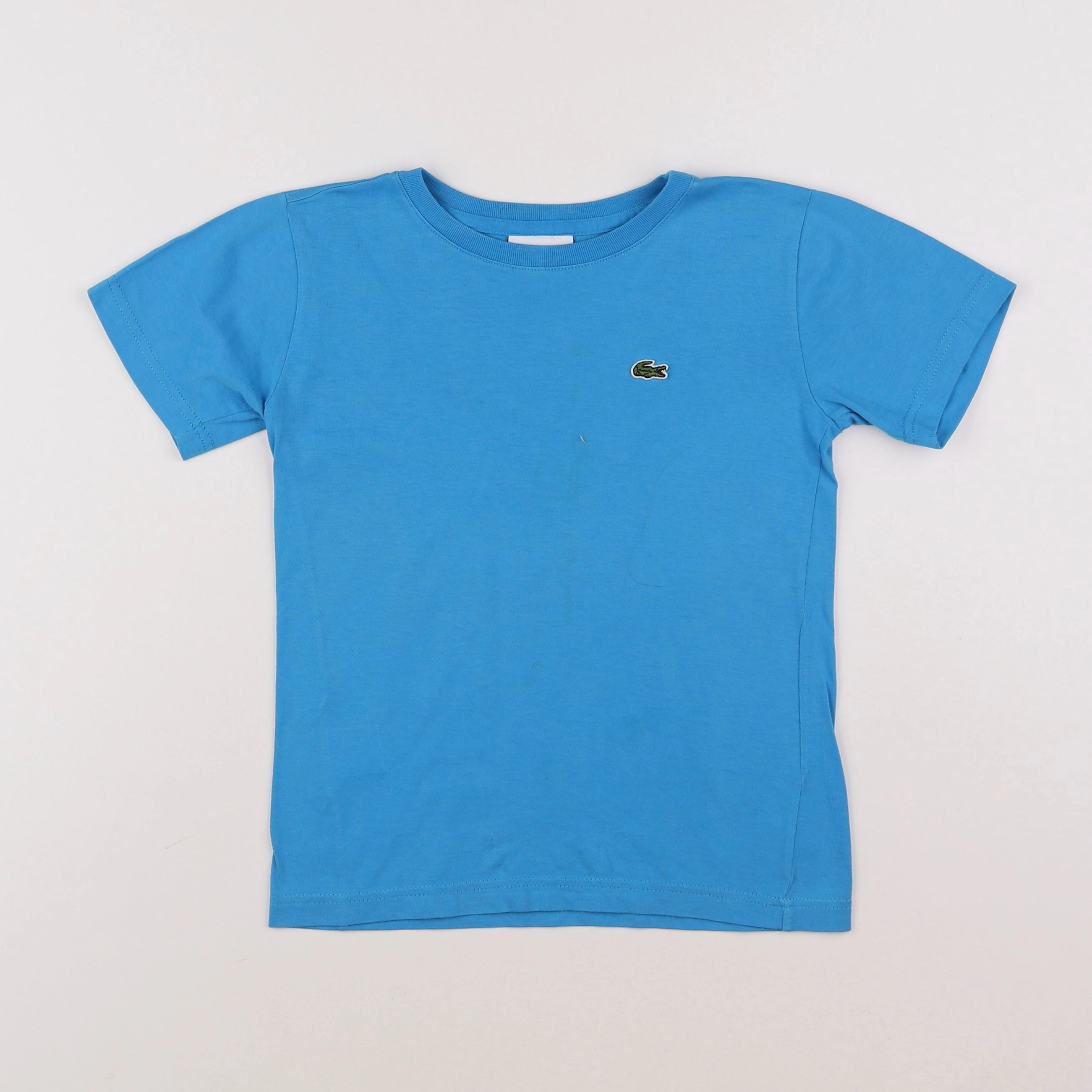 Lacoste - tee-shirt bleu - 6 ans