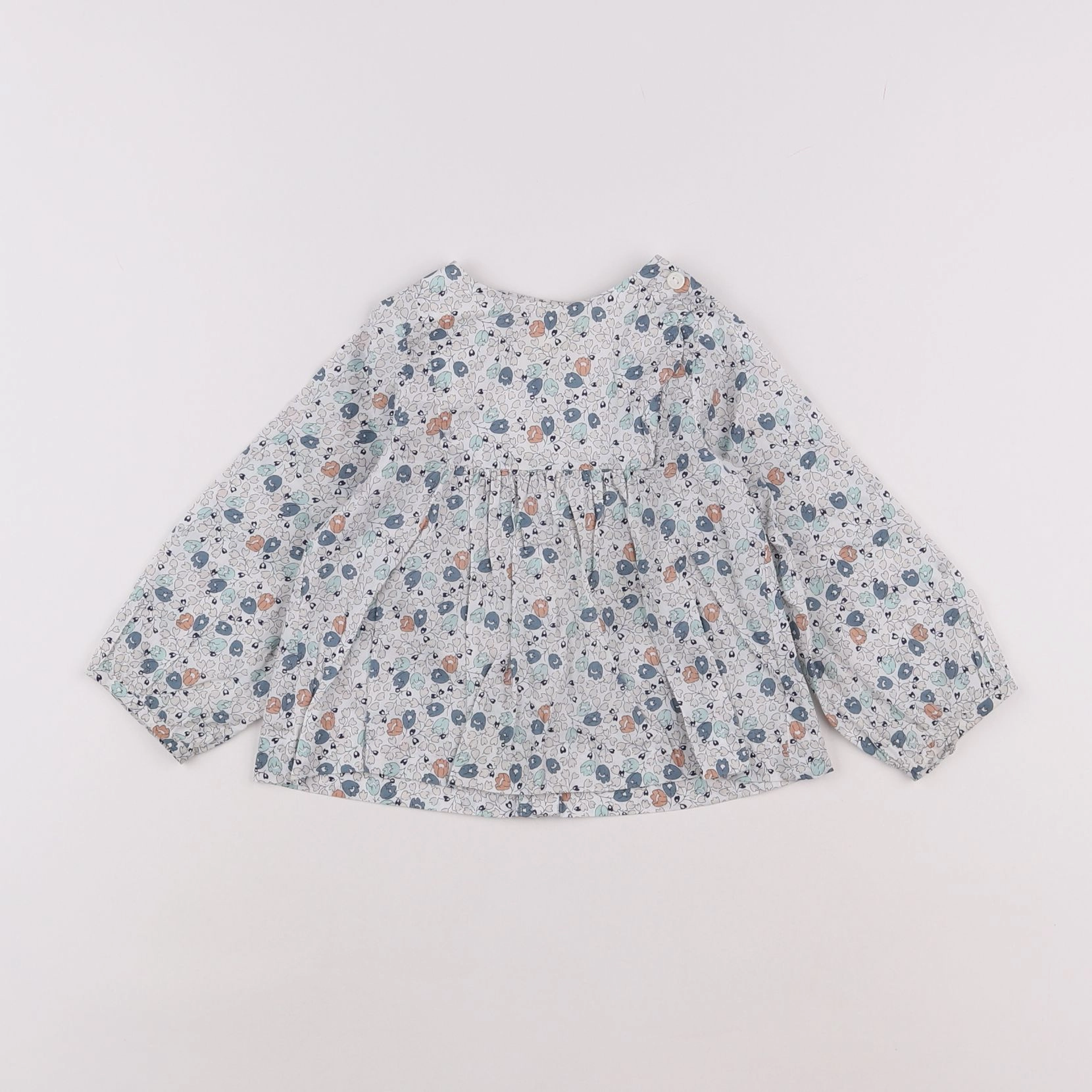 Jacadi - blouse liberty multicolore - 18 mois