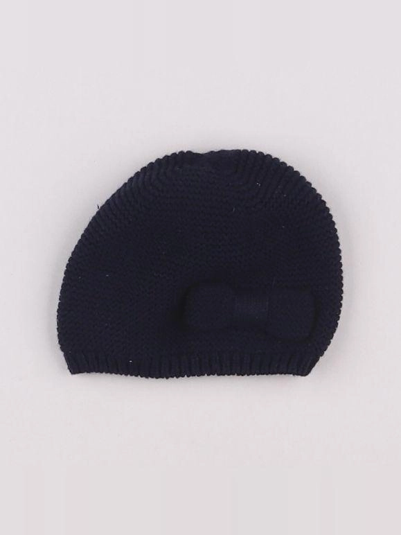 Jacadi - bonnet bleu - 6/12 mois