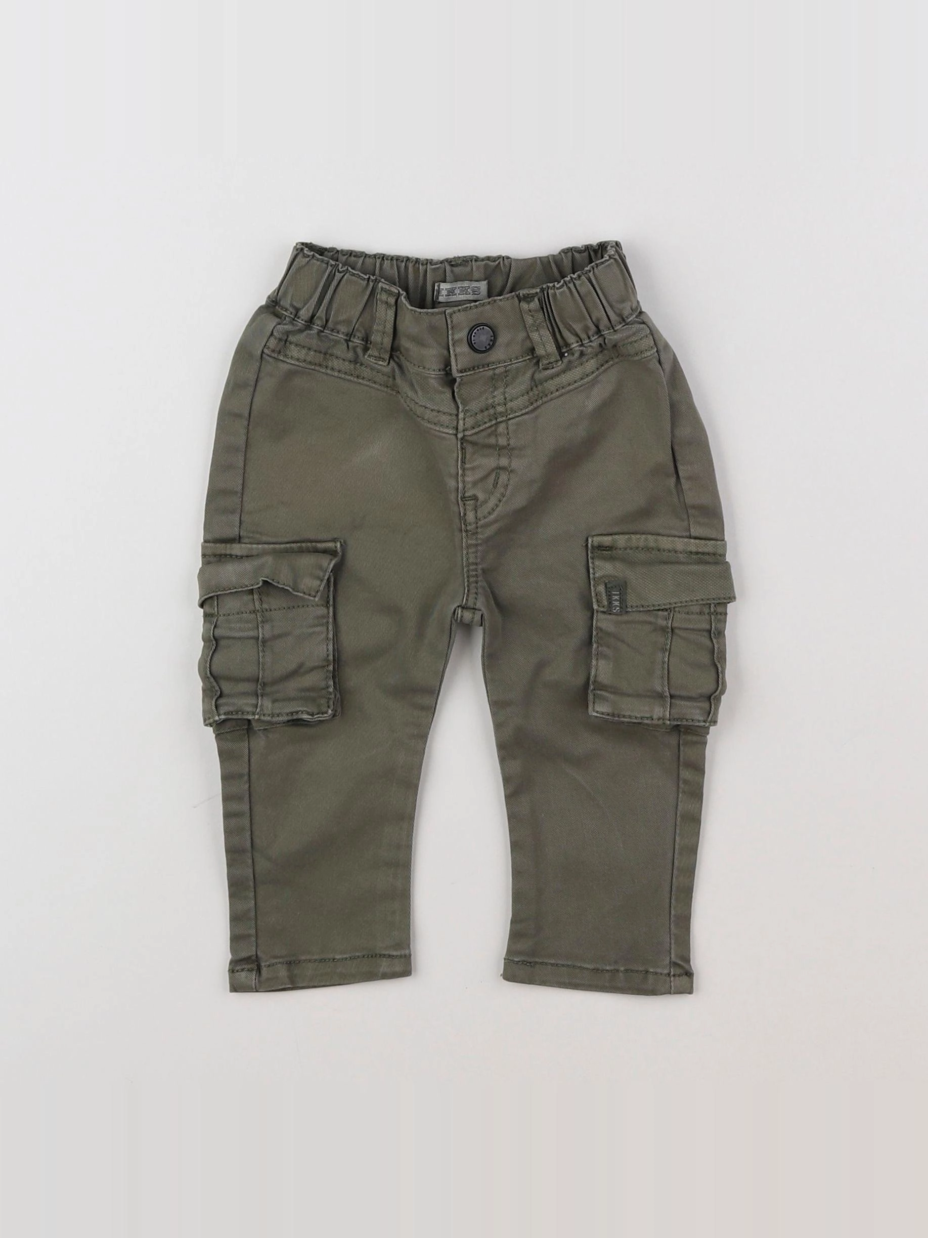 IKKS - pantalon vert - 6 mois