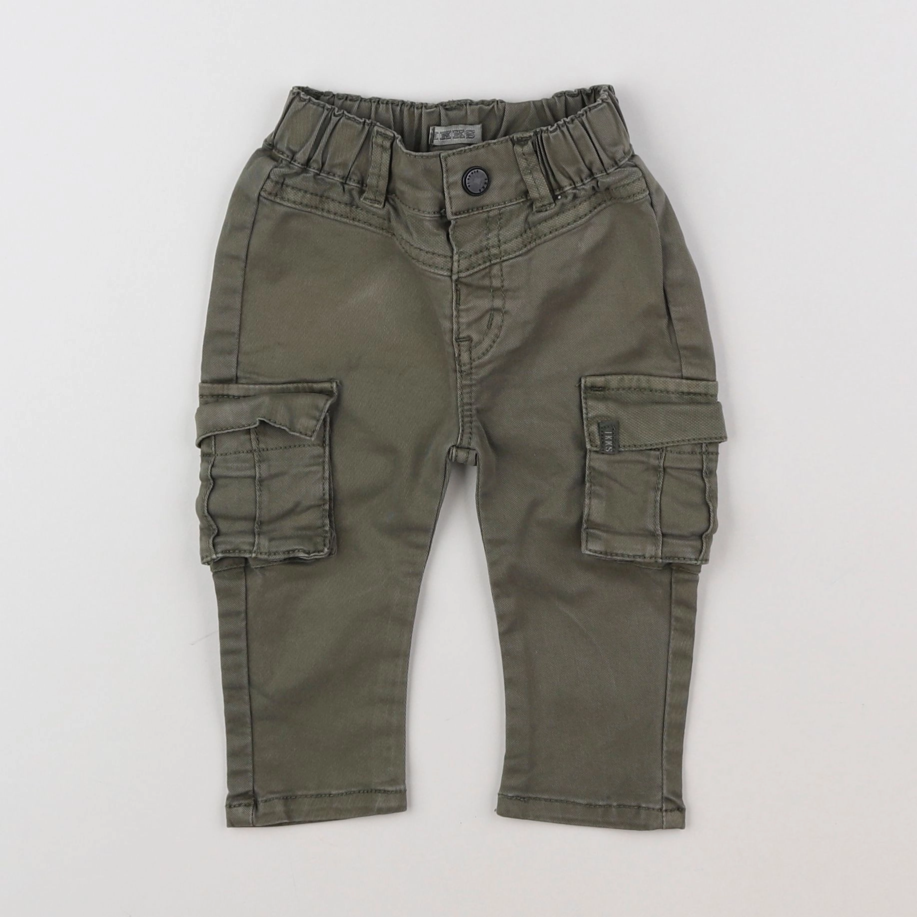 IKKS - pantalon vert - 6 mois