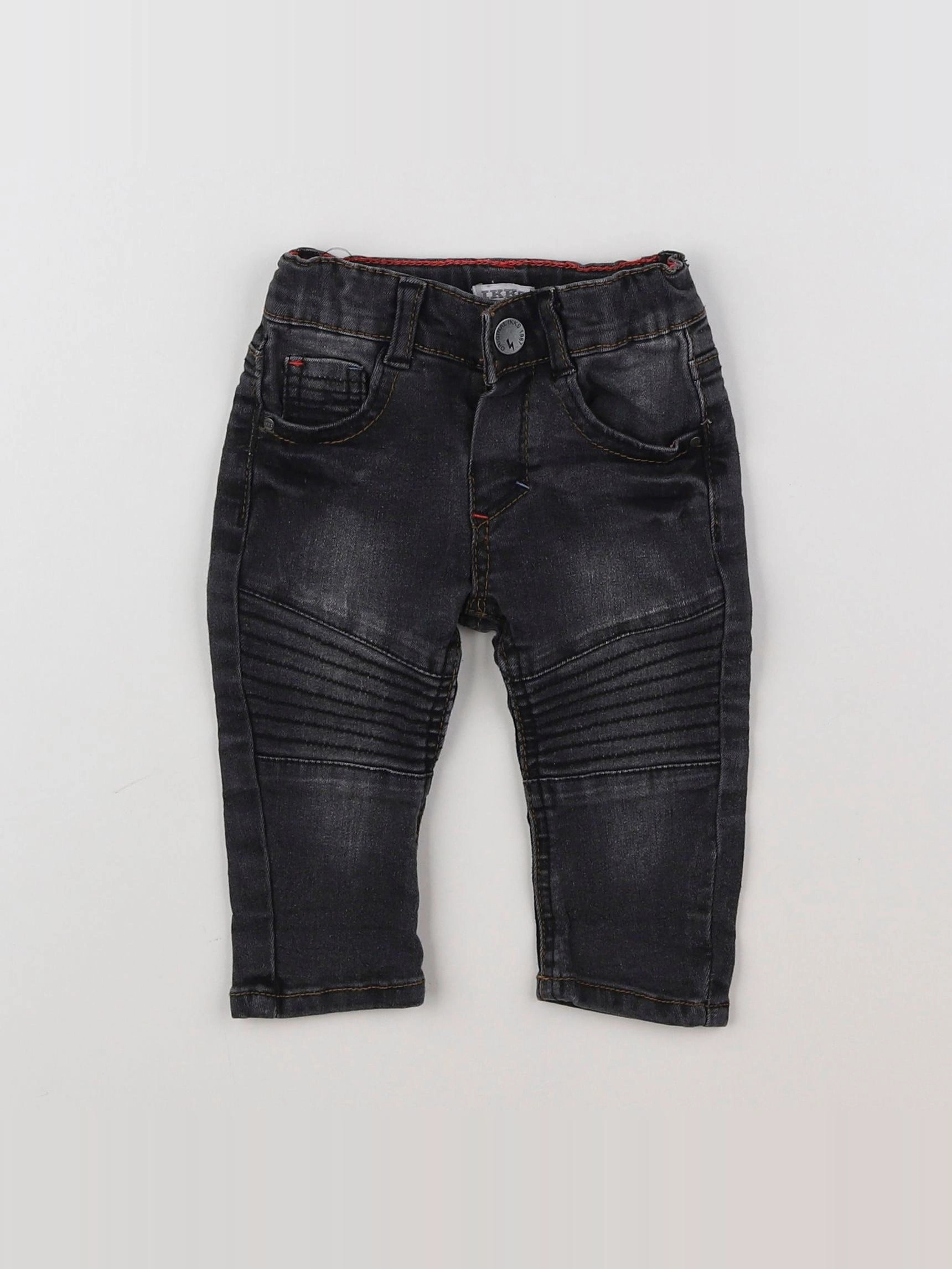 IKKS - jean gris - 6 mois