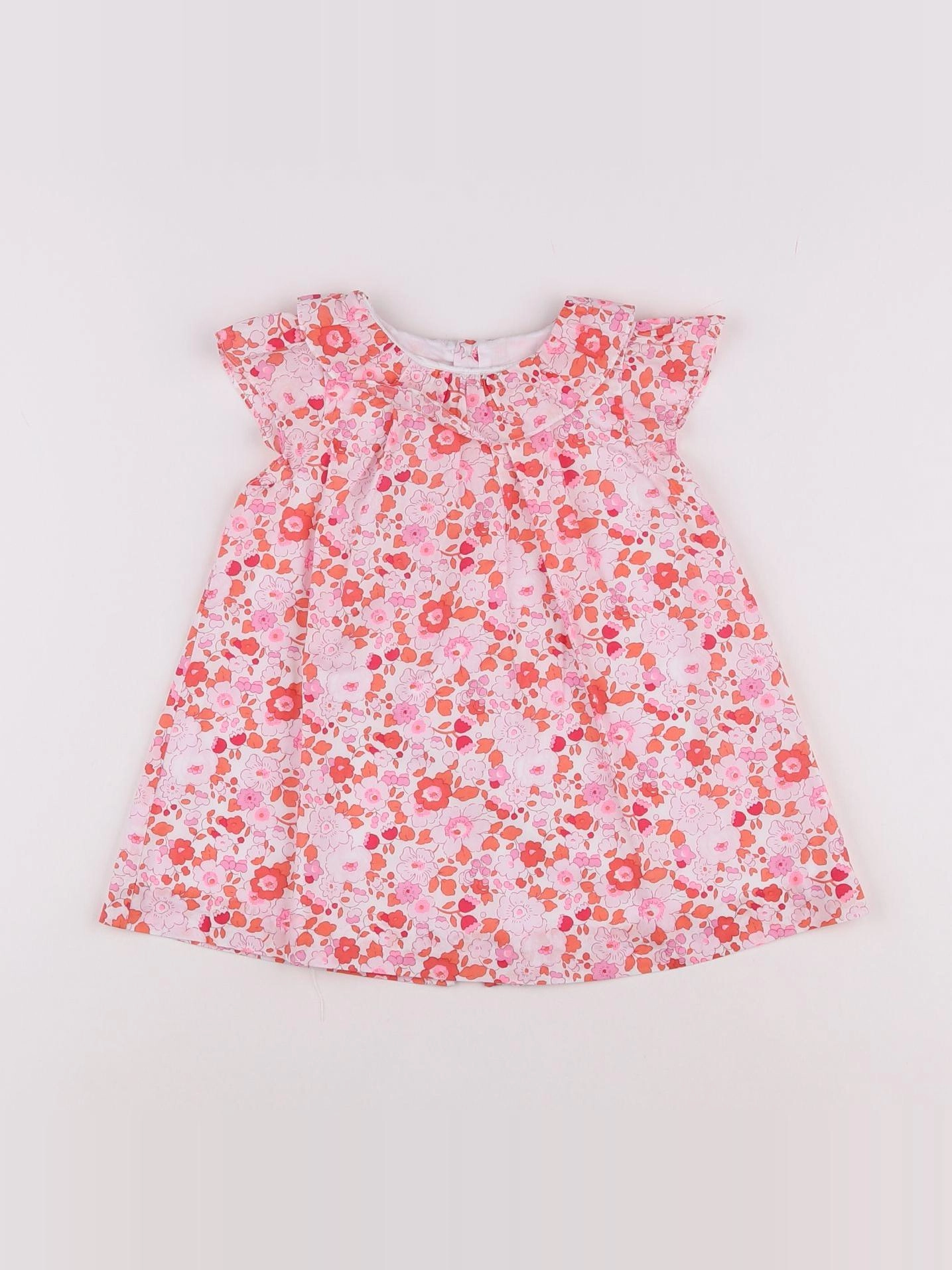 Jacadi - robe liberty multicolore - 12 mois