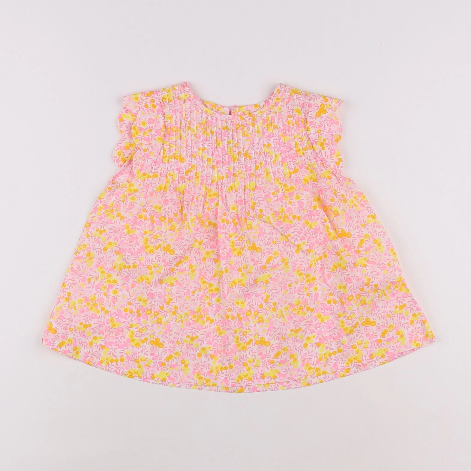 Jacadi - robe liberty multicolore - 6 mois