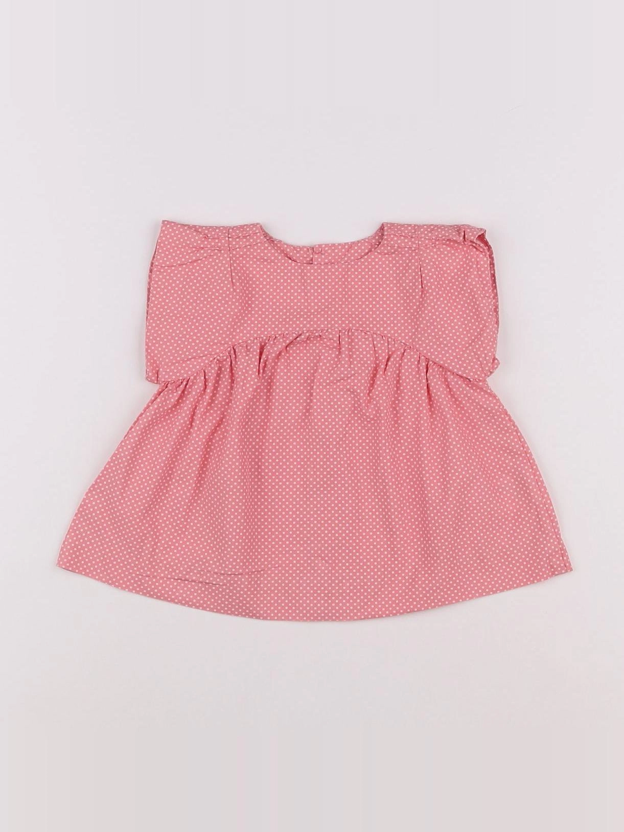 Jacadi - blouse rose - 6 mois