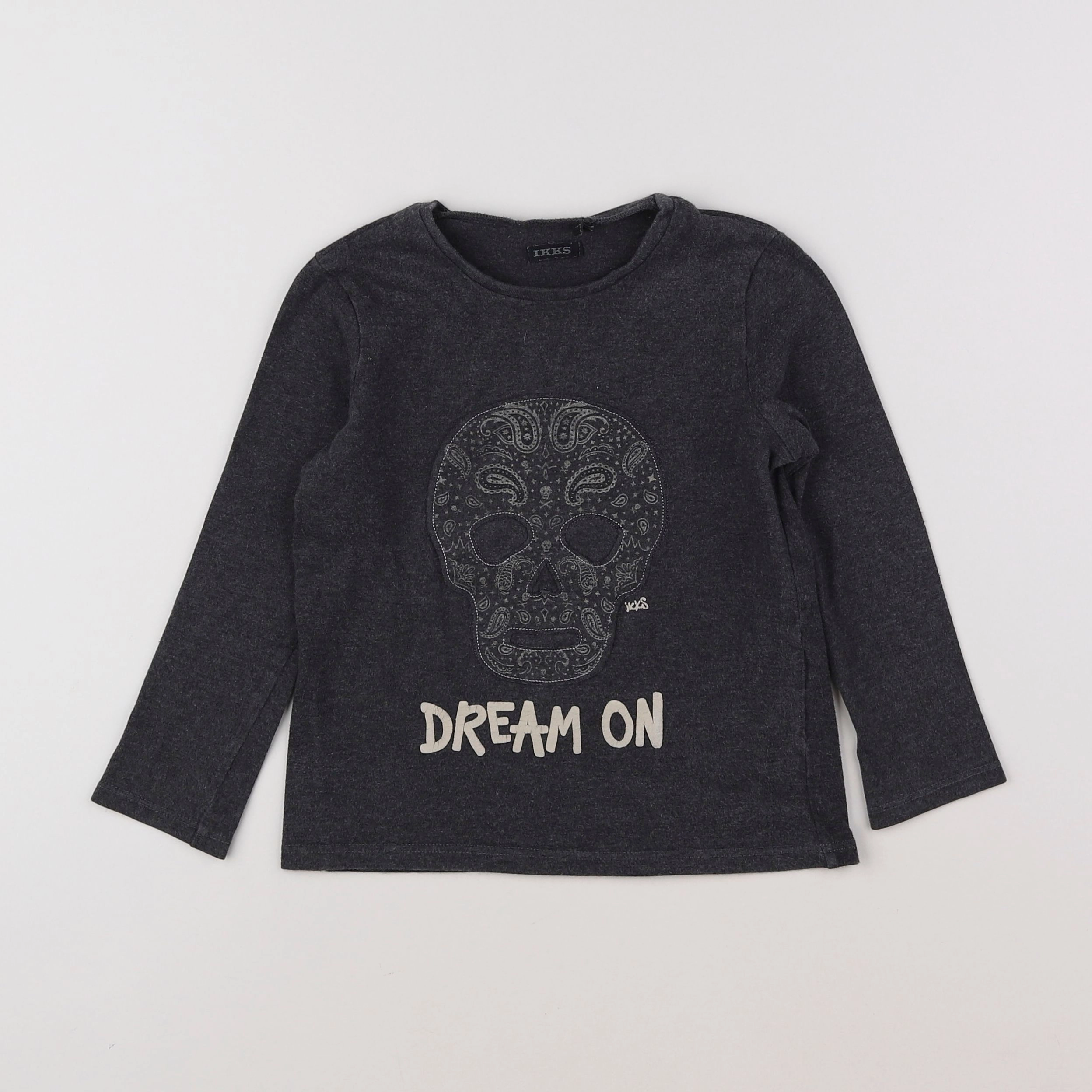 IKKS - tee-shirt gris - 4 ans