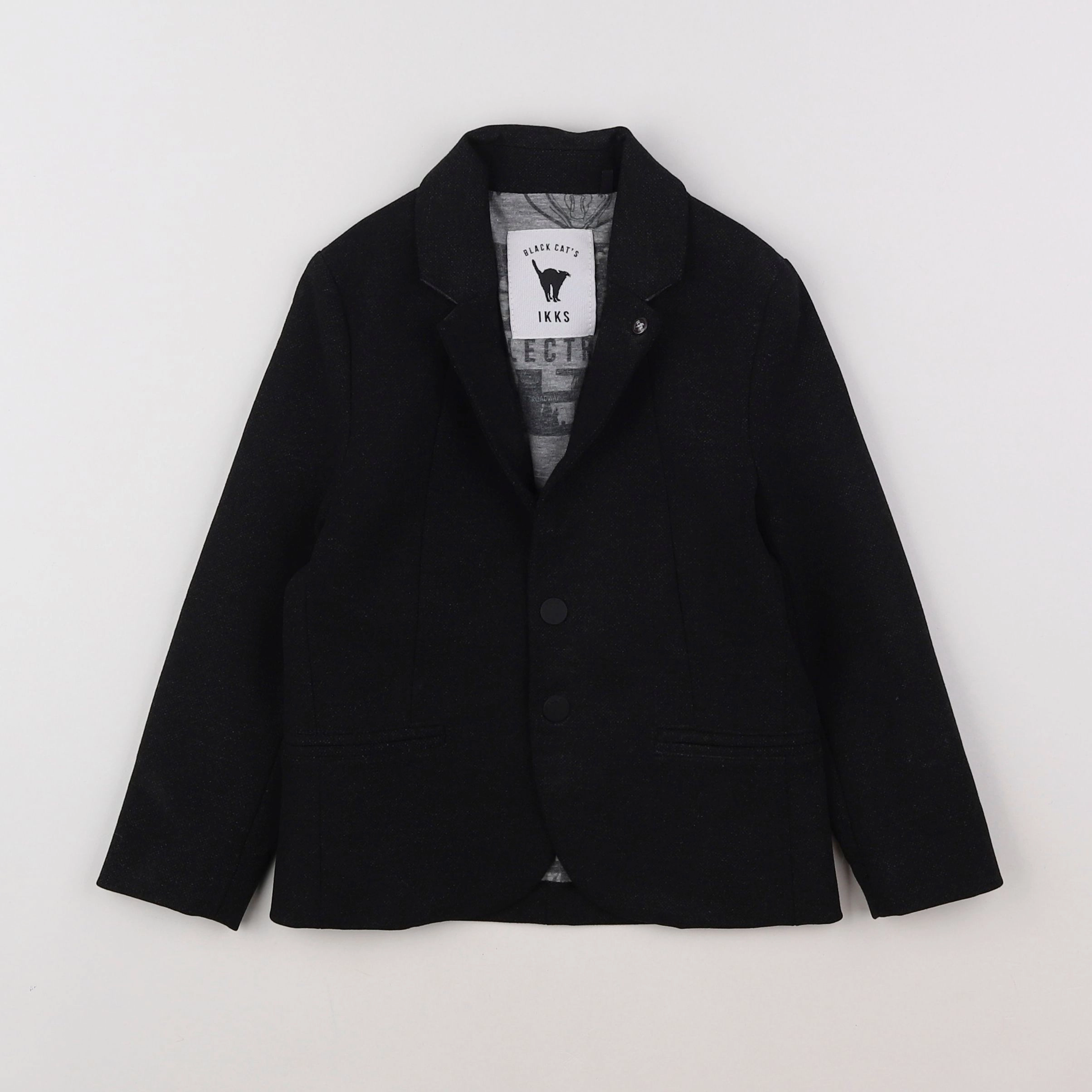 IKKS - veste noir - 4 ans