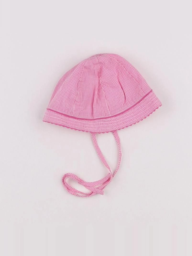 Jacadi - bonnet rose - 0/1 mois