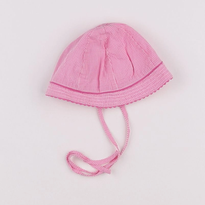 Jacadi - bonnet rose - 0/1 mois