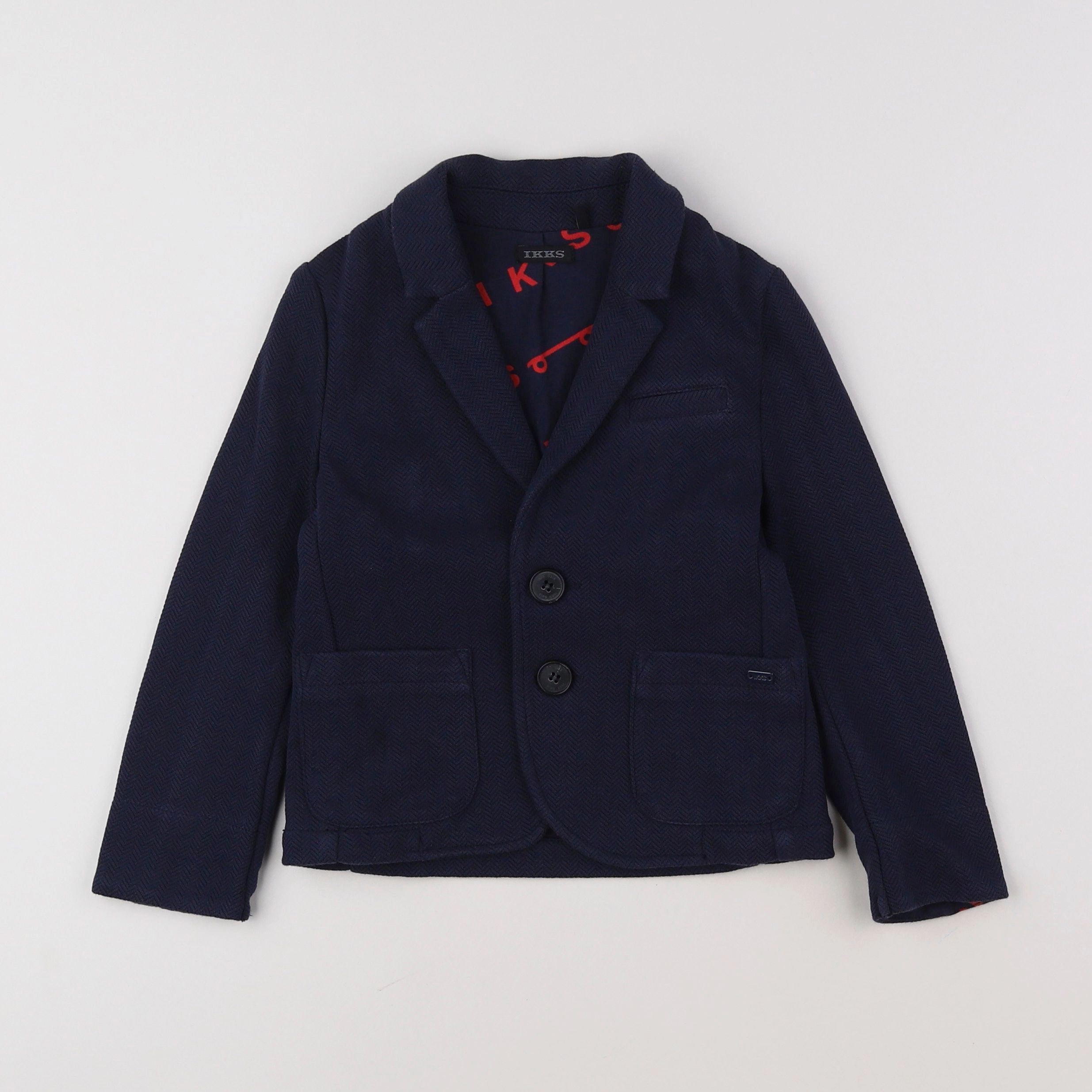 IKKS - veste bleu - 4 ans