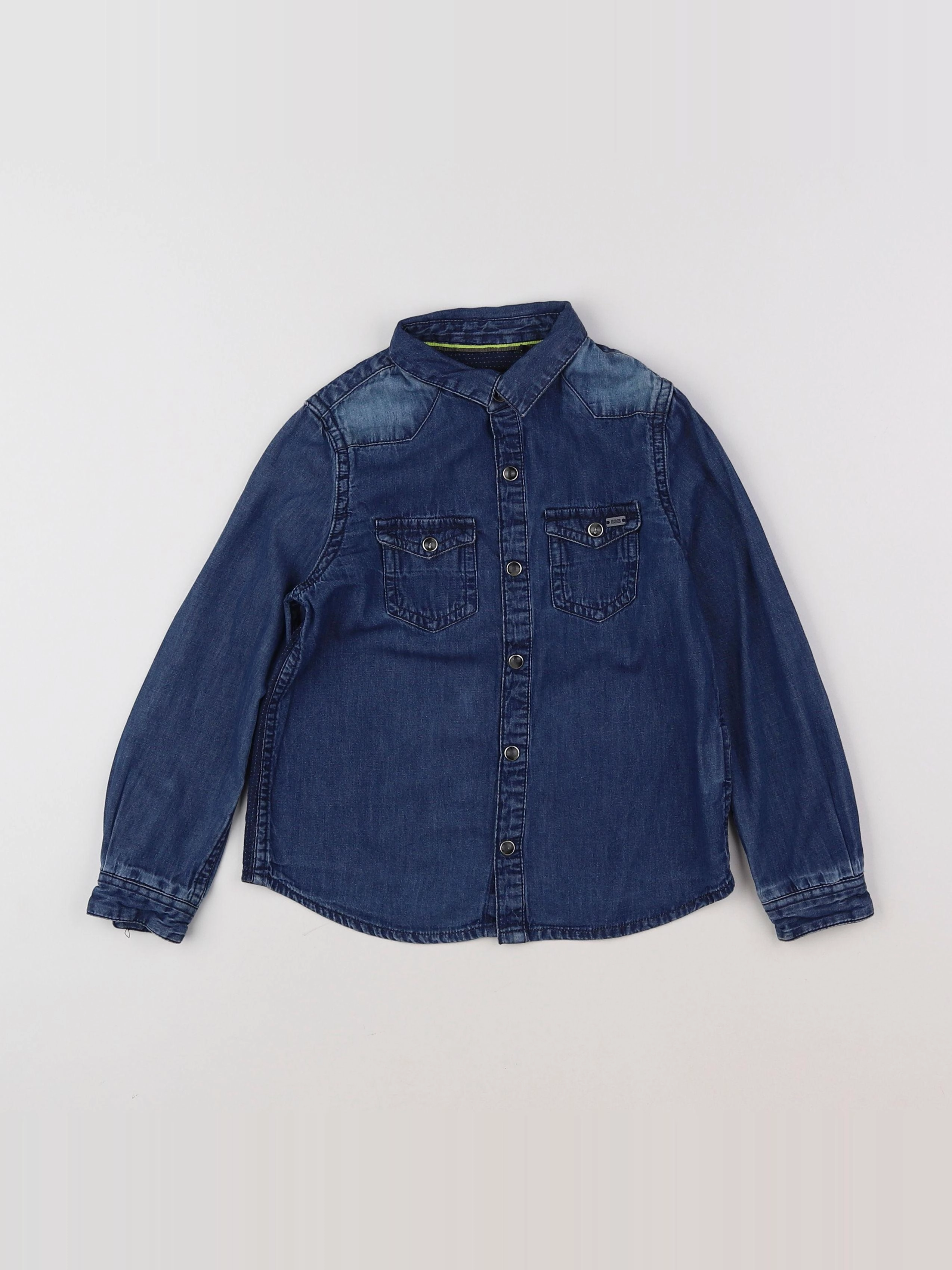 IKKS - chemise imprimé au dos bleu - 3 ans