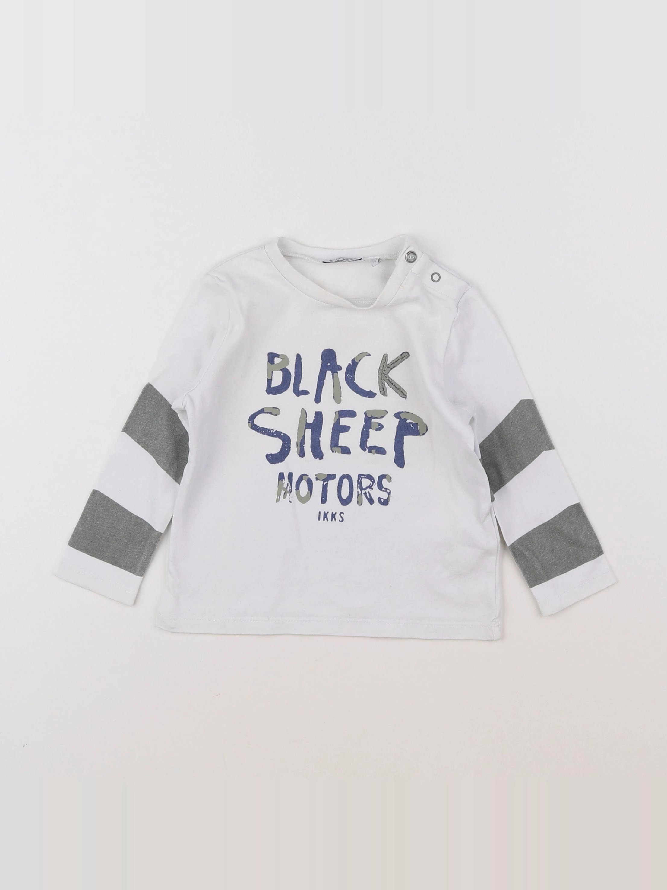 IKKS - tee-shirt blanc - 12 mois