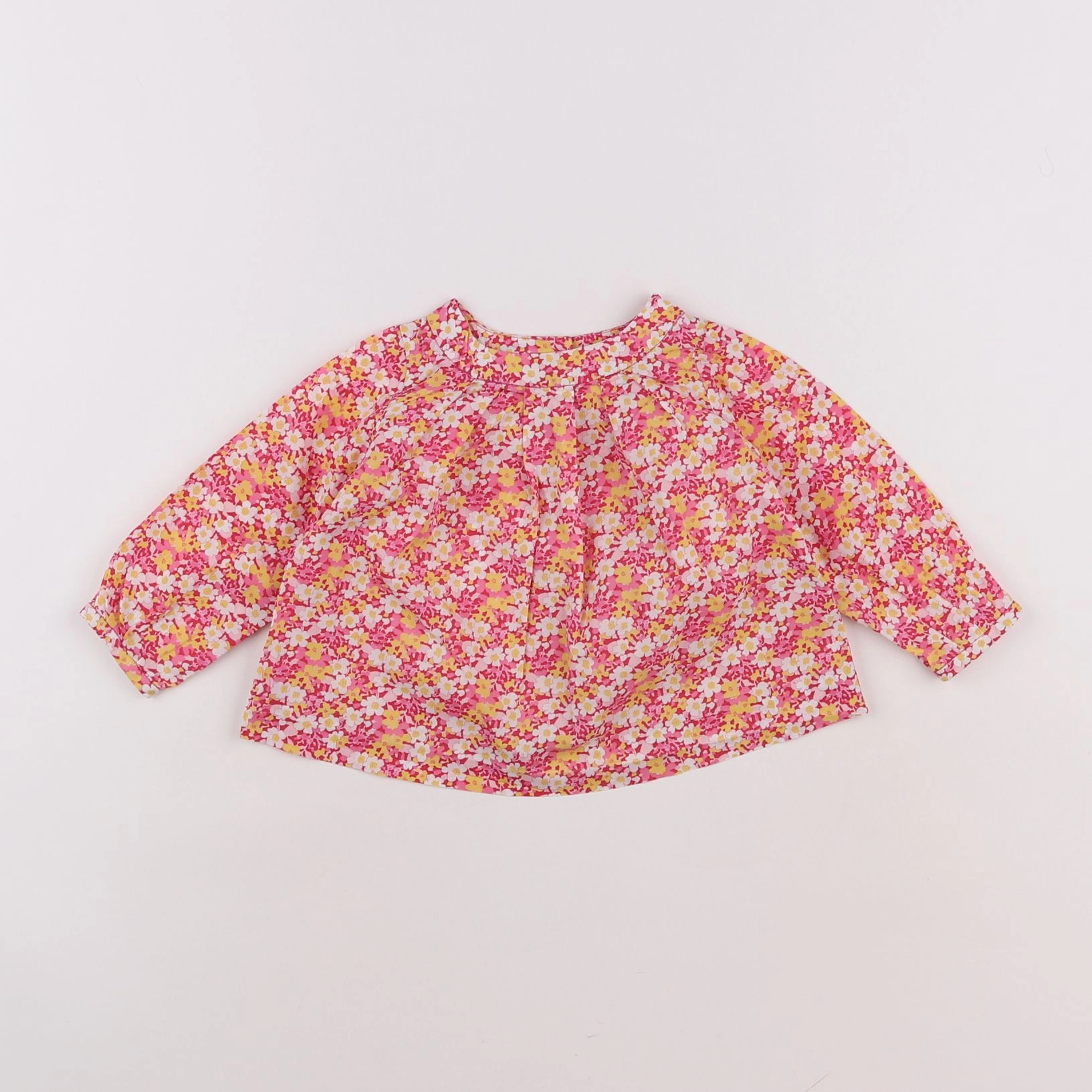 Jacadi - blouse liberty multicolore - 6 mois