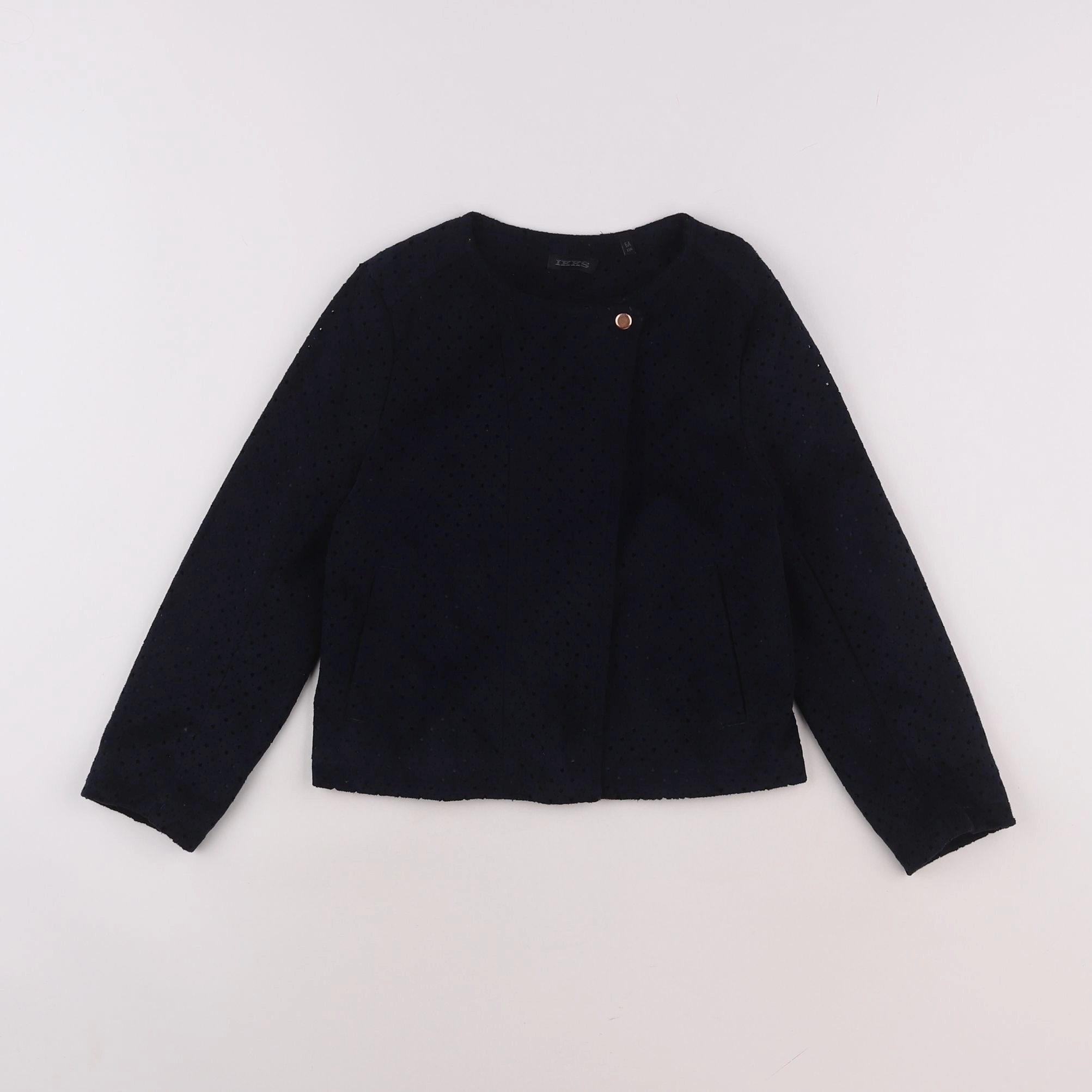 IKKS - veste bleu - 6 ans