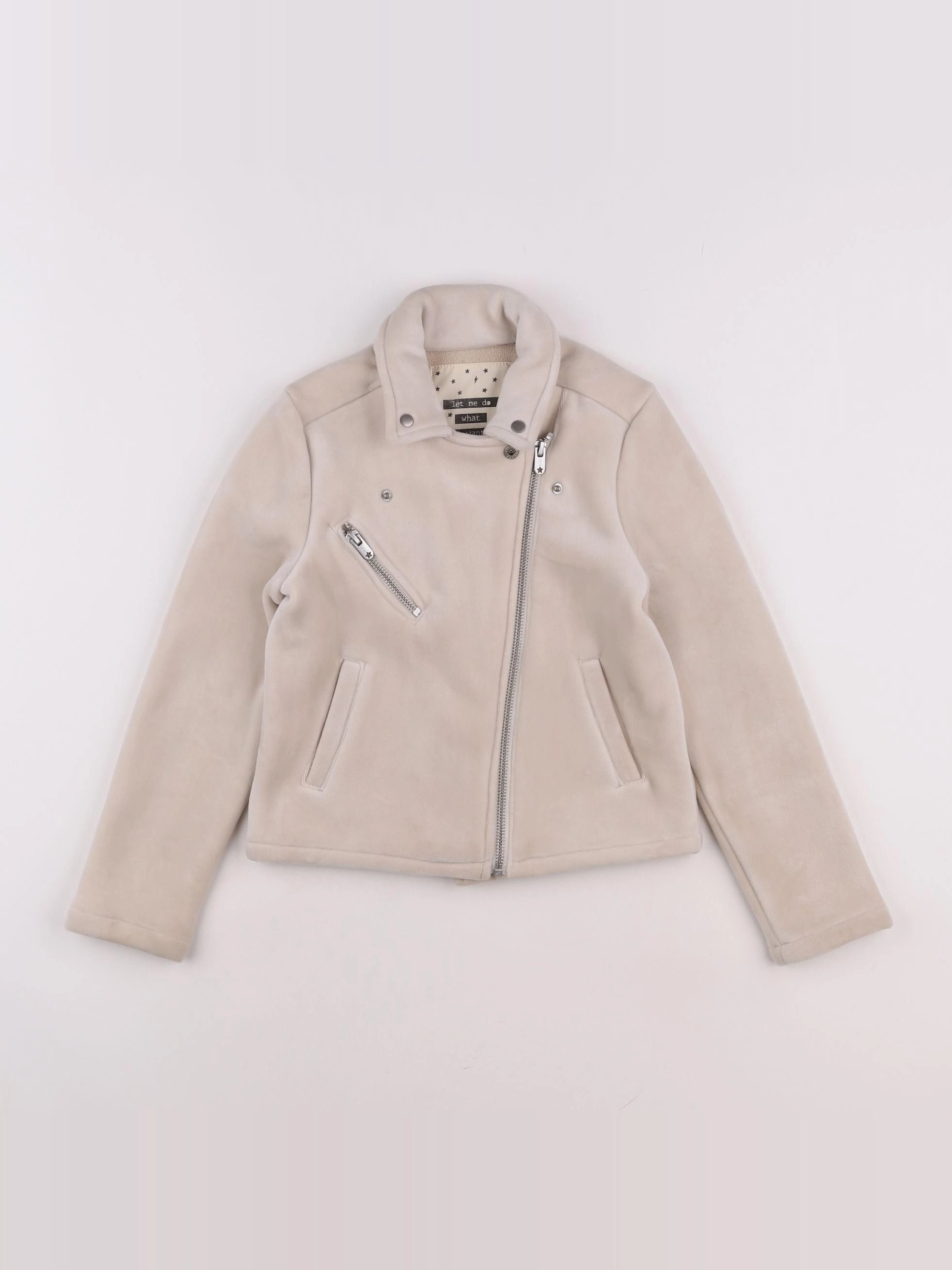 IKKS - veste beige - 8 ans