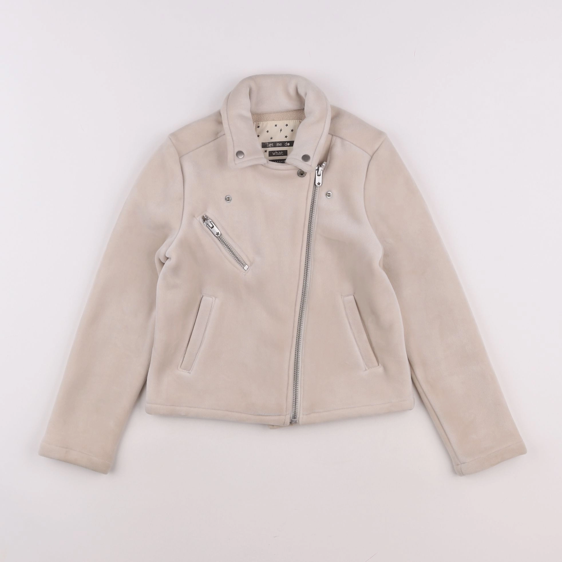 IKKS - veste beige - 8 ans