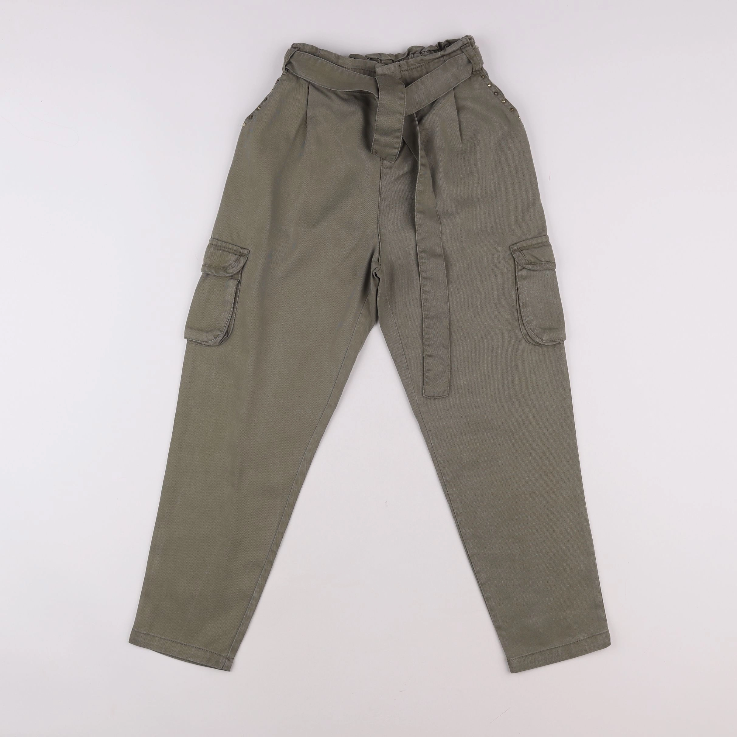 IKKS - pantalon vert - 8 ans