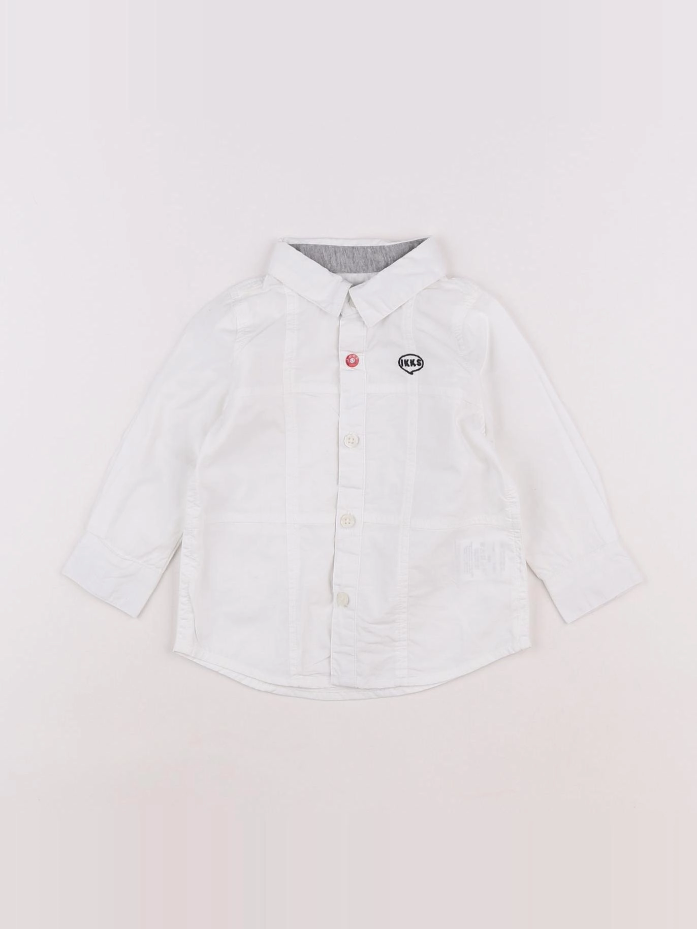 IKKS - chemise blanc - 6 mois