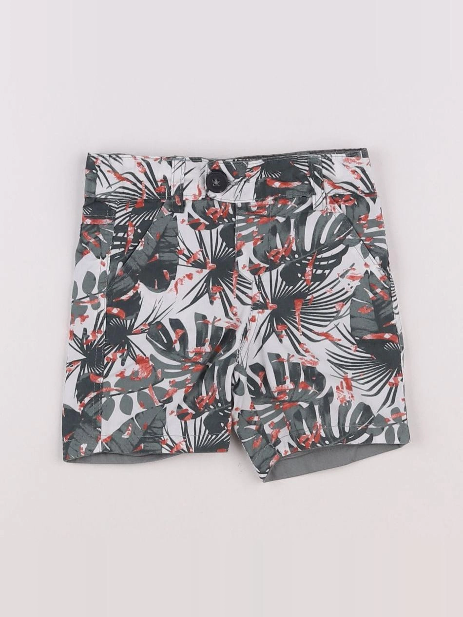 IKKS - short réversible multicolore - 6 mois