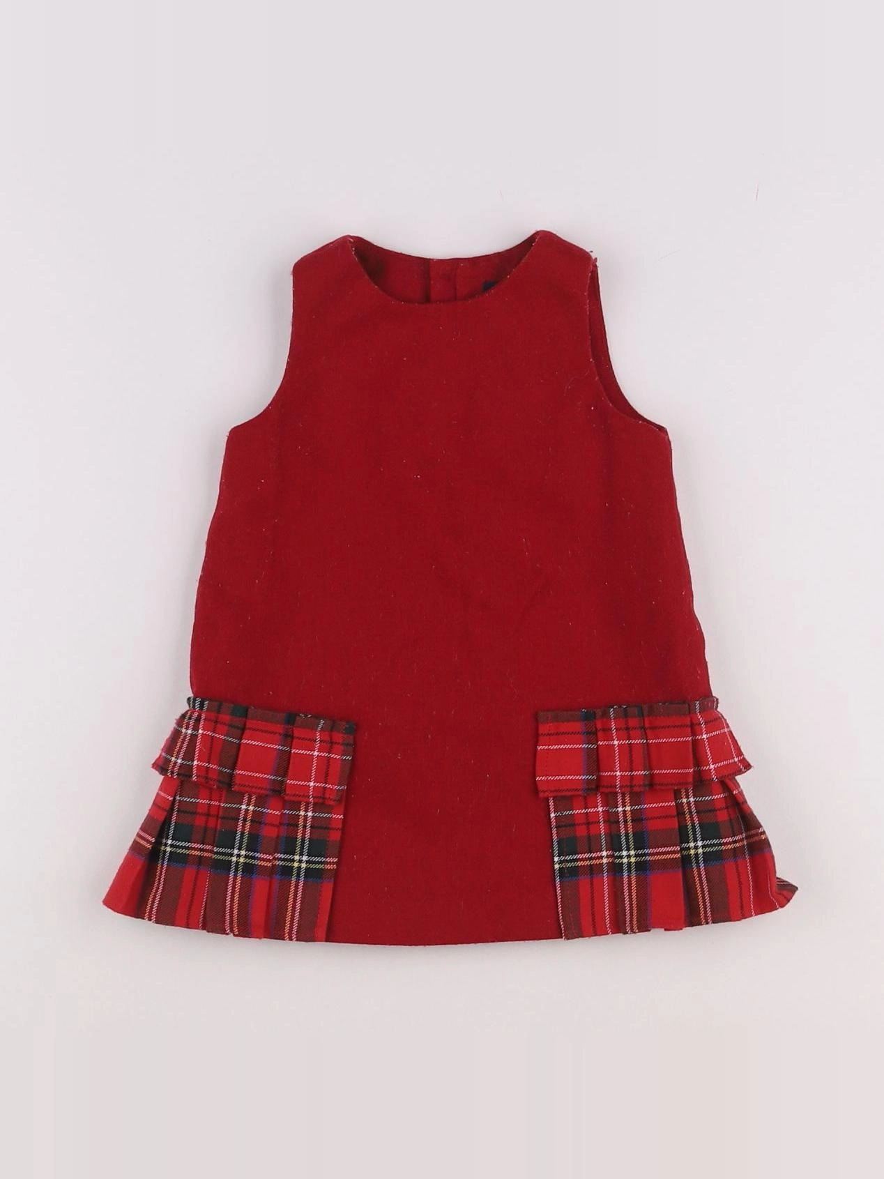 Jacadi - robe rouge - 6 mois