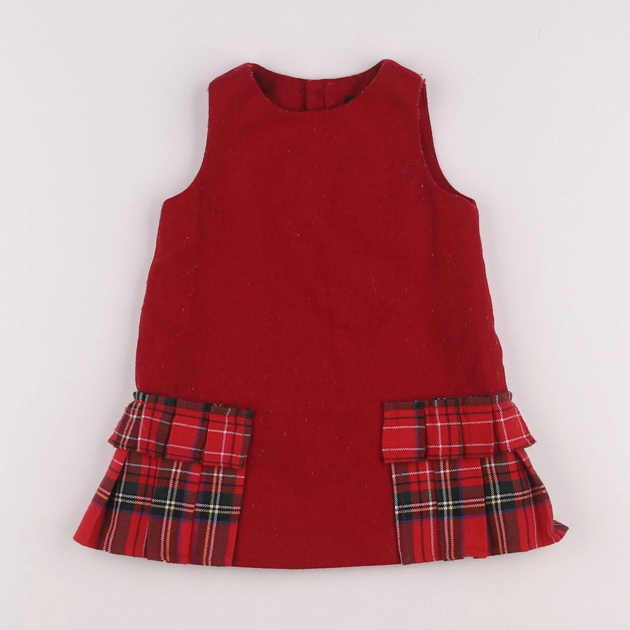 Jacadi - robe rouge - 6 mois