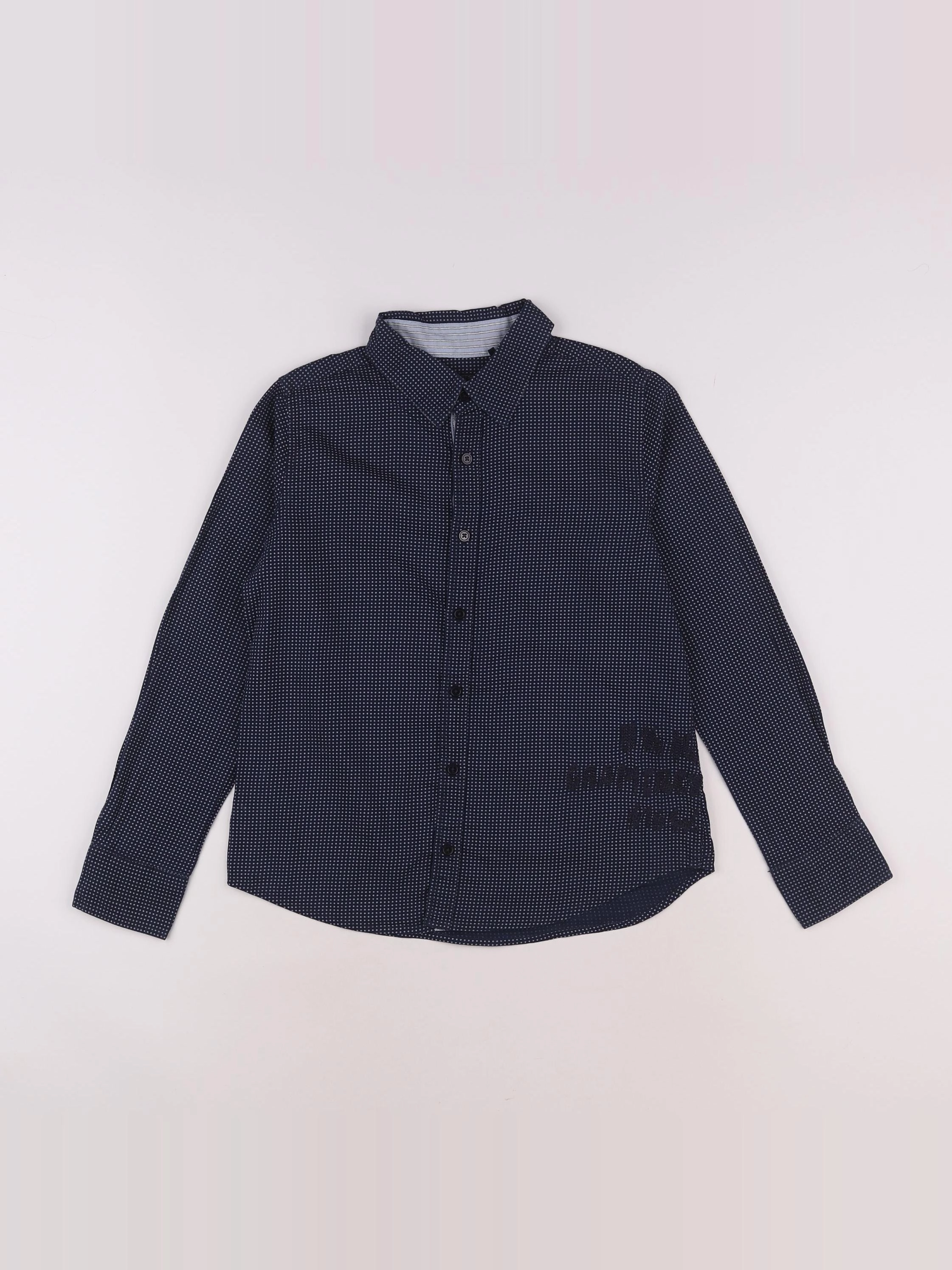 IKKS - chemise bleu - 10 ans