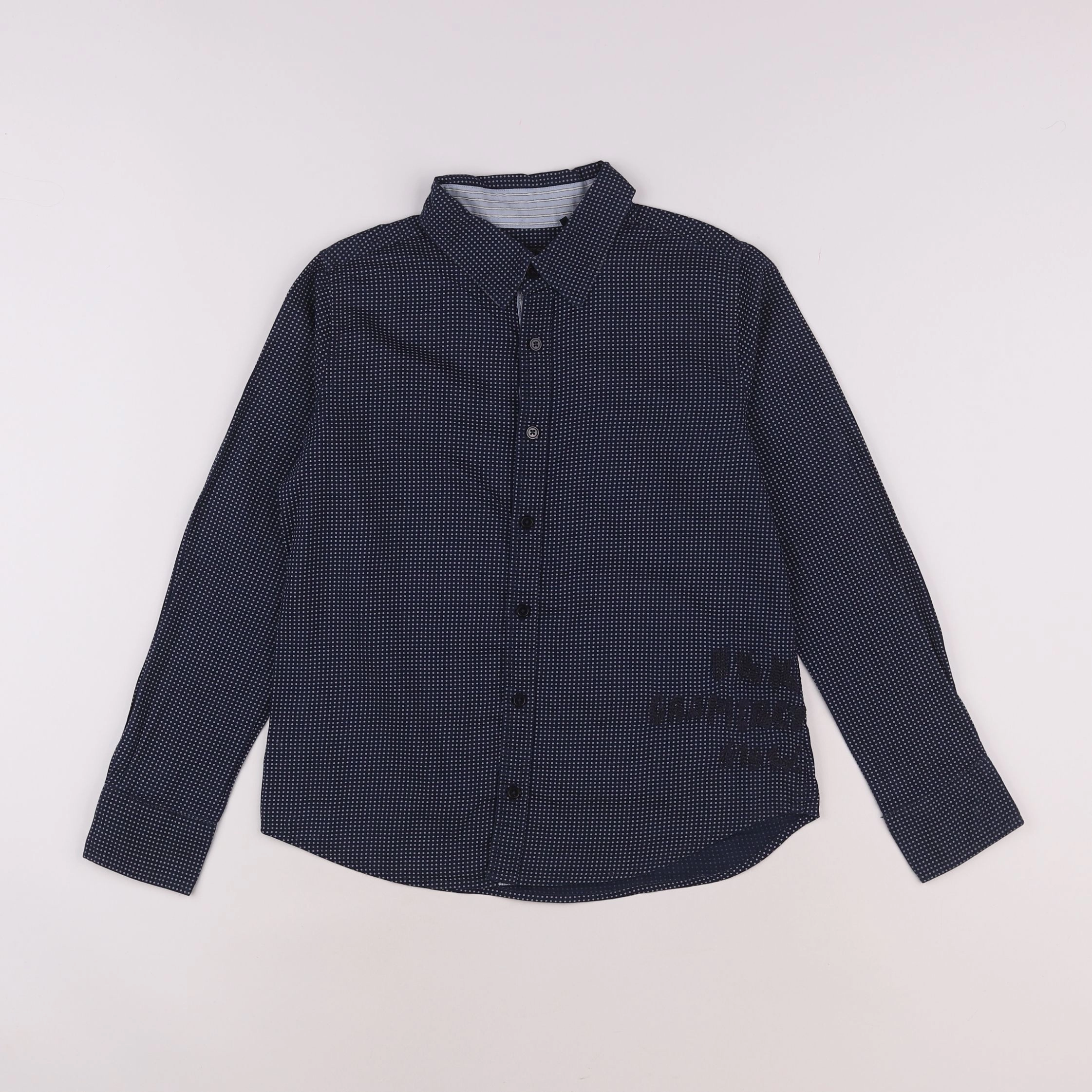 IKKS - chemise bleu - 10 ans